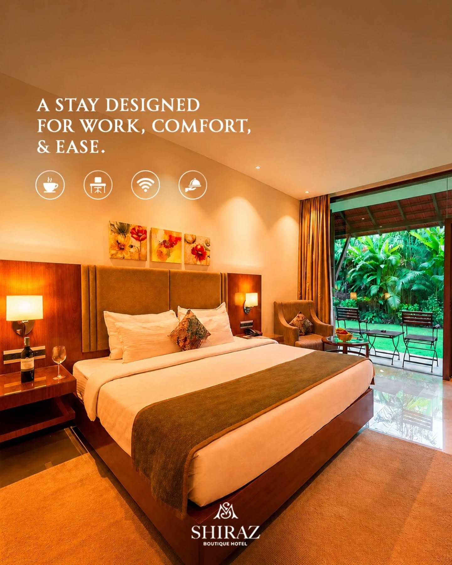 Comfort that feels like home.
Productivity that feels effortless.
Whether it’s a peaceful stay or a work-friendly escape, Shiraz Boutique Hotel brings you the perfect blend of comfort, convenience, and warm hospitality.
A space designed to relax, refresh, and get things done — all under one roof.
( Shiraz Boutique Hotel | Comfortable Stay | Work From Hotel | Business Travel | Premium Hospitality | Relaxing Stay | Luxury Rooms | Bhopal Hotel | Work Friendly Stay | Boutique Experience )
#ShirazBoutiqueHotel #StayExperience #WorkFromHotel #BhopalHotels #HospitalityRedefined