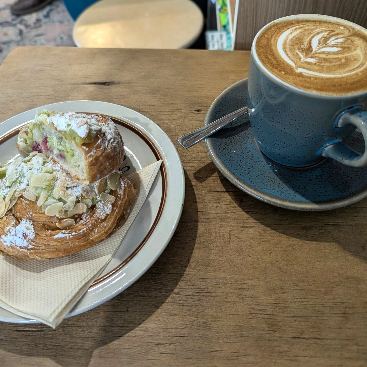 And thank you to the lovely people of our local cafe @banksiaespresso . Best coffee and pastries and full of handmade goodies.
..
#goodcoffee #supportlocalartists‼️ #nambourartist #nambourbusiness #breakfastideas