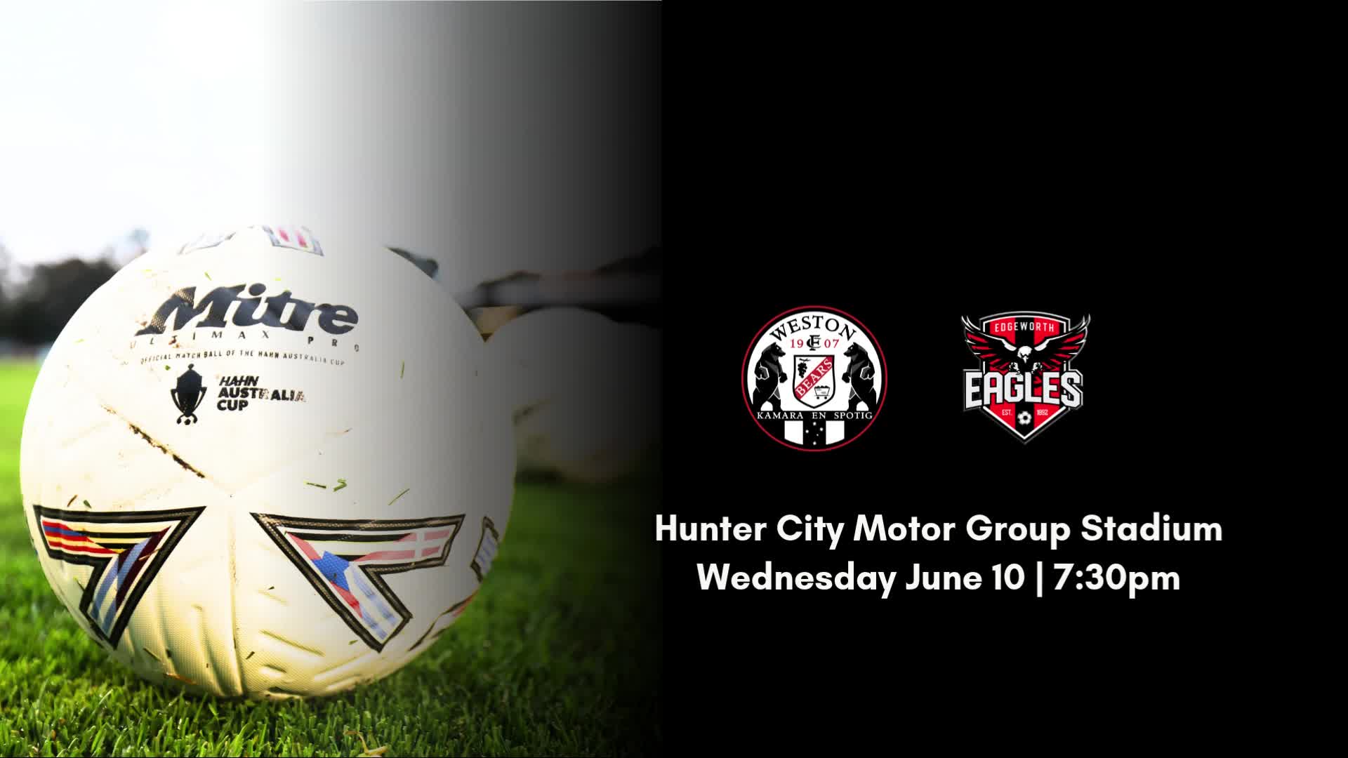 @australiacup
If you are a fan of tradition, believe in the romance of the cup, enjoy the build up and being close to the action then the best thing you can do is be there to support our showcase games, premier clubs and our great game!
#COYB