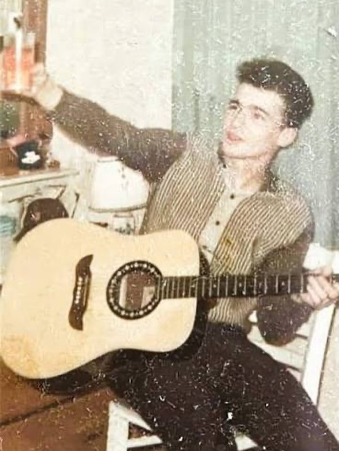 I assume this dapper young man is learning them 3 chords he’d go on to use the next 50 years or so. Any last guesses???
Excited to get one of this guy’s songs out there, and to play it TOMORROW night at @oldrockhousestl at 8!
We’ll have this one along with a showing off a new Lost Cause tune before @joejordanmusic takes the stage and brings it home. Hope to see you there!