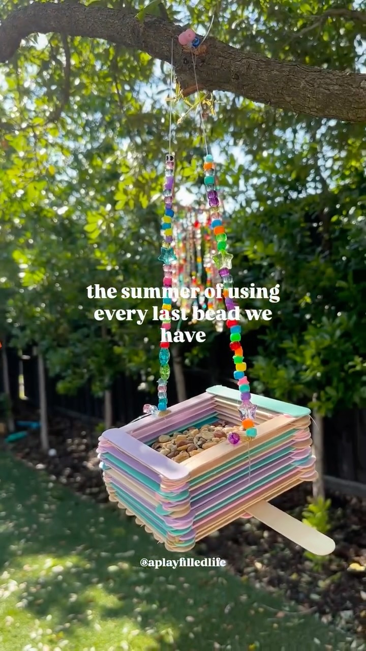 Comment BEADS for the supplies and tag us if you try it!!
Grab a stick in your yard or on your next walk, string some beads and you can have one of these cuties too!
Hi 👋🏽 I’m Gina. I’m a teacher and I have four kids and I share play-based ways to support learning, regulation and play! Follow along and let me know where you are from!