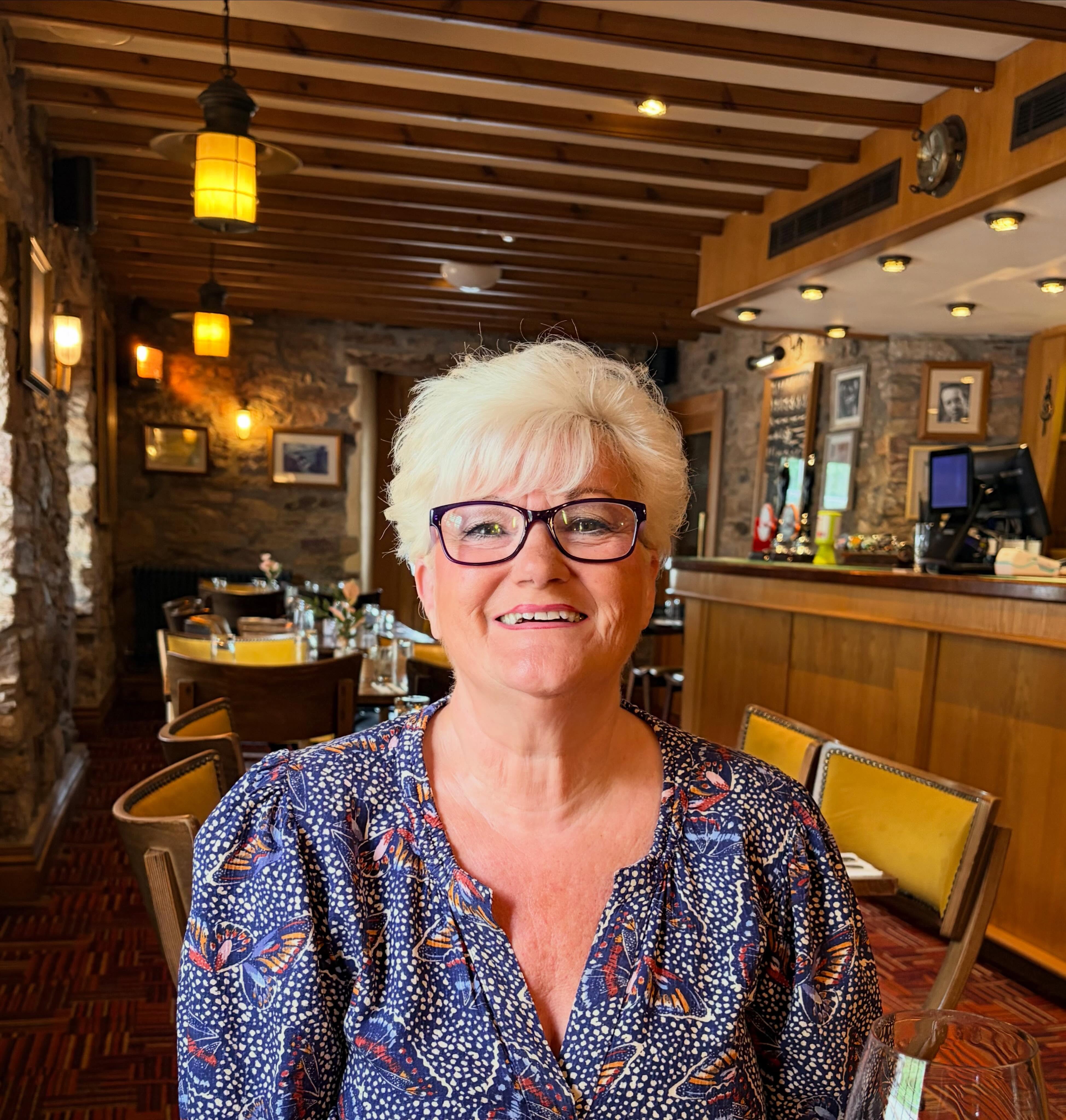 Home and out for a snack at our local pub. #lovecornwall