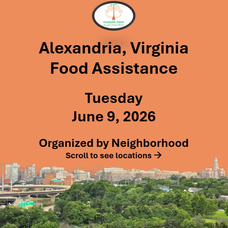 On Tuesday, June 9, here are open locations in Alexandria, VA for food assistance, organized by neighborhood. Everybody deserves to eat. #help #find #food #alexandria #alexandriava
