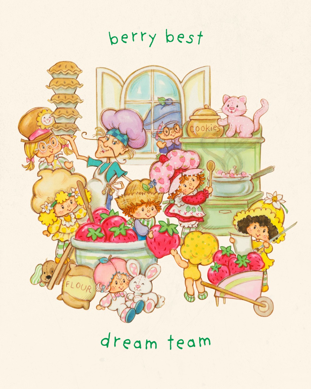 Tag YOUR dream team of Berry Besties🍓❤️
#StrawberryShortcake