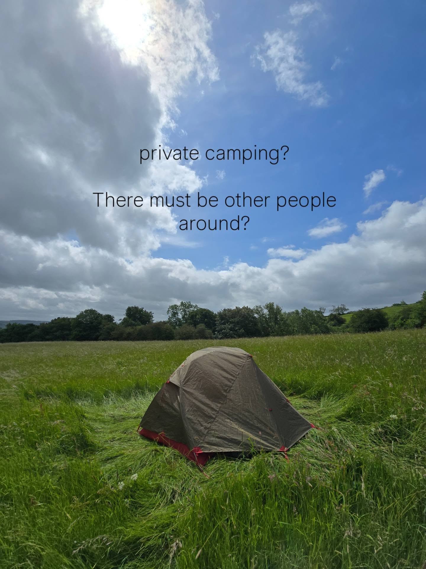 Imagine a campsite but then also imagine it without:
Noisy neighbours
Nosy neighbours
Too close neighbours
Leave us alone neighbours
Terrible music choice neighbours
Sound good? thought so, we call it CampWild 🏕
#camping #better #campwild #wildcamping #summer