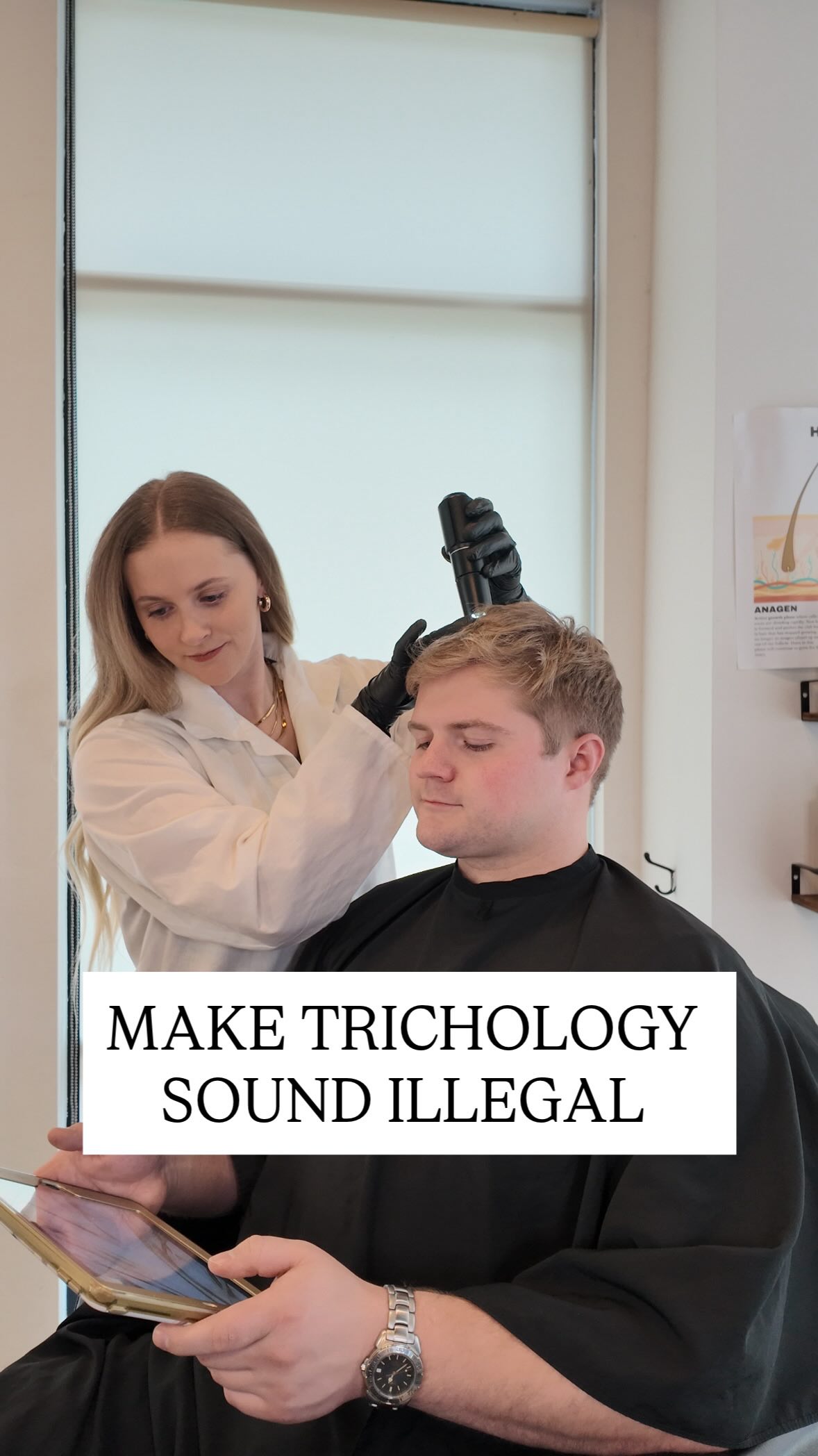 My job sounds quite concerning when you put it this way 🤪
SHARE 🔁 if you’re a trichologist and can relate!
#trichologist #hairgrowth #virtualtrichology