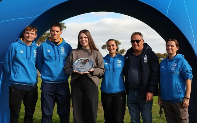 While many of us were relaxing over the long weekend, 26 of our KDSC members were battling it out at the Country Championships tournament in Geelong. A massive 3 day soccer tournament over 10 pitches, playing teams from across Victoria.
Join us in applauding their efforts and commitment to the game - a great show of love for soccer and we thank you for representing KDSC like you did. Well done 👏🏽 and thank you to all the families and friends who supported us throughout the weekend. It means so much to each of them.
KDSC players trialed for the Bendigo representative squad in October and some were selected in December 2025. They have been training since February 2026 to compete in two tournaments, Boys & Girls FC and Country Champions, before disbanding in June. Thank you to all those who put themselves forward for trials, it is the first step in furthering your soccer journey and experience. Be sure to keep your ears open for the next trials.
Congratulations to the following members.
Coaches:
Bec Cole and Isha Kuyateh
Referee:
Darcy Justice
Players and results:
U11 girls - Kaddi Kuyateh, Harper Perry, Indigo Peirce
U11 boys - Ernie Rogers, Theo Zuidland
U12 girls - Abbie McPhee, Aroha Binns (won Championship)
U12 boys - Hudson Barlow, Levi Wilson, Clyde O’Brien, Zeke Scott (defeated in Semi)
U13 girls - Grace Finn (defeated in Semi)
U13 boys - Django Gilmour-Mendoza (defeated in Semi)
U14 girls - Aminata Kuyateh, Henrietta Mettler, Charlotte McKimm (defeated in Semi)
U15 girls - Riley Adams, Maddie Ferguson, Calista Smith, Audrey Finn (defeated in Championship on penalties)
U15 boys - Alec Whyte
U16 girls - Zali Scott, Lilly Symons
Icing on the cake was having Kyra Cooney-Cross welcome everyone to the tournament at the opening celebration - a brush with soccer fame!
FV Greater Bendigo was also awarded The Corrie Koppen Award for fair play. This award recognises the region that best embodies the values of fairness, respect, and integrity throughout the tournament. Collectively, the actions of players, coaches, and supporters were evaluated, so well done FV Greater Bendigo, and especially Bec and JJ.