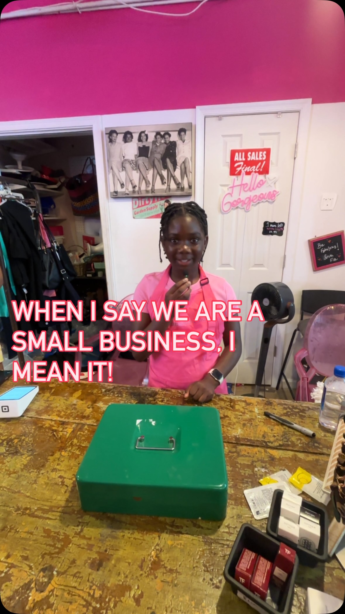 Beyond meeting so many fabulous thrifters — many of whom have truly become friends — one of the greatest joys of this journey is being able to share my passion for entrepreneurship with my children. Building a small business is not always easy, but there is something incredibly meaningful about teaching Johnie and Josie the value of hard work, customer service, perseverance, and creating something of your own. Frank, Johnie, and Josie are truly my partners in crime, and when I say this is a family business, I truly mean it. Watching Josie step up and be one of the best cashiers I could have asked for filled me with so much pride. My hope is that through Fia’s Fabulous Finds, my children see that entrepreneurship is about more than making money — it’s about community, passion, resilience, and building something you believe in. Thank you all for supporting our small business and, in many ways, helping me teach my children what it means to dream big and work hard.#dcthrifting #fabulousfindsbyfia #petworthdc #petworth #sustainablefashion