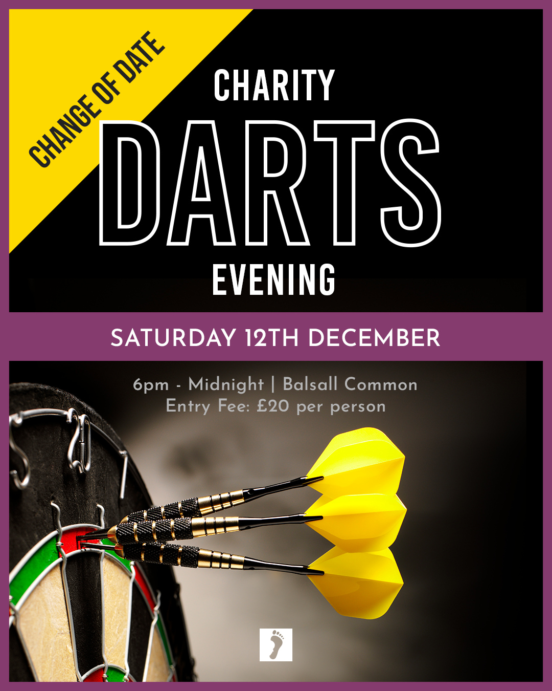 Ready for a bullseye of a night? 🎯
Join us for a fun-filled evening of darts, friendly competition, and fundraising! Whether you’re a seasoned pro or just fancy a great night out, this charity tournament guarantees multiple games and a thrilling knockout stage.
Come along, support a great cause, and show off your skills on the Oche.
📅 Saturday 12th December
⏰️ 6:00 PM – Midnight
📍St Peter's Church and Hall, Holly Ln, Balsall Common, Coventry CV7 7EA, UK
Entry Fee: £20 per person
For more information and to sign up head to our bio.