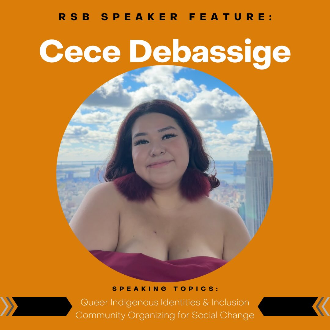 ✨ Speaker Feature: @celinedebassige ✨
What does Reconciliation look like in action?
For Cece Debassige, it means leading with courage, accountability, and a commitment to creating meaningful change. As a queer Ojibwe and Dene community organizer, advocate, and public speaker, Cece brings powerful lived experience to conversations on reconciliation, Indigenous resurgence, climate justice, gender-based violence, and systems change.
From grassroots organizing to making history as the first Indigenous woman to run for mayor of Ottawa, Cece challenges audiences to move beyond performative allyship and into relationship-building, action, and collective responsibility.
🎤 Ready to spark meaningful dialogue in your organization, workplace, or community? Connect with us to bring Cece’s voice and perspective to your next event!
#SpeakerFeature #ReconciliationInAction #RSBVoices #TruthAndReconciliation #CommunityBuilding