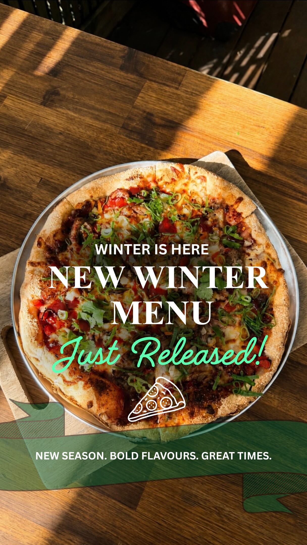 🔥 NEW MENU ITEMS HAVE DROPPED 🔥 New menu items have landed at Wood Street, and we’re so excited for you to try them, Mangawhai! From our new Duck Pizza to Tandoori Chicken Skewers, there’s plenty to get stuck into this winter.
Come on down, grab a table, and taste them for yourself. All we can say is… come hungry. 🤤