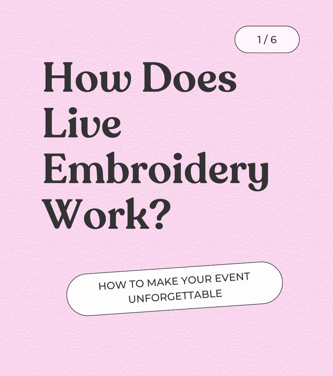 ✨ How Live Embroidery Works ✨
Ever wonder what happens when you book live embroidery for your event?
✨ Guests shop
✨ Guests personalize
✨ I stitch
✨ They leave with something made just for them
It’s interactive, memorable, and one of the most talked-about parts of every event.
Whether guests are creating gifts for a mom-to-be, celebrating a wedding weekend, or attending a corporate event, they get to be part of the process from start to finish.
📍 Pittsburgh
📩 Currently booking weddings, baby showers, corporate events, and private parties.