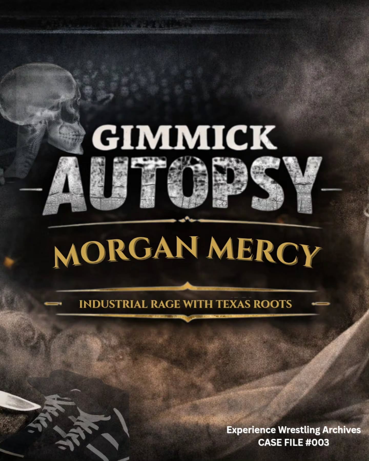 What do we know about Morgan Mercy’s gimmick?
It’s built from confrontation, controlled chaos, and identity sharpened under red lights. Chains. Spikes. Punk theatrics. Psychological pressure. A character designed to alter the emotional temperature of the room before the match even begins.
Our next Gimmick Autopsy examines how Morgan Mercy blends industrial aesthetics, performance art, and Texas wrestling psychology into something impossible to ignore.
To read the full autopsy report, visit the link in our bio.
#TexasWrestling #IndependentWrestling #HistoryIsNow