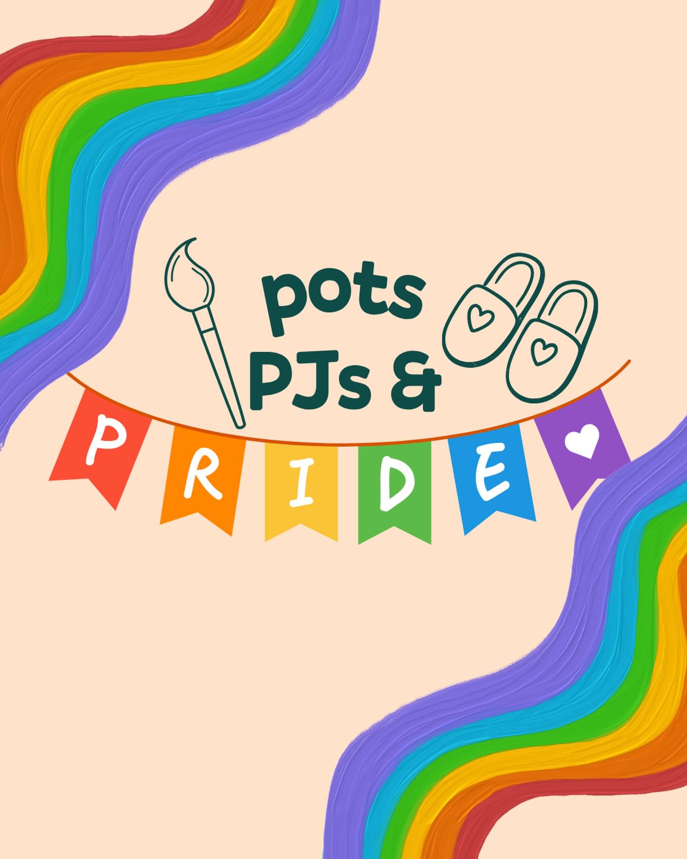 Pottery, PJs & Pride 🌈✨
Monday 6th July, any time from 6-9.30pm
Join us for a cosy Pride-themed pottery painting event where comfort meets creativity! Come along in your favourite PJs, pick your pottery piece, and spend the evening painting, relaxing, and celebrating love, colour, and self-expression.
Whether you’re going bold and bright or soft and subtle, this is a welcoming space to get creative, have fun, and celebrate Pride in your own way.
Bring your best pyjamas, your favourite people, and your colourful ideas. 🏳️🌈🎨
Message or call to book your table
Suitable for ages 16 and up
#PrideEvent #PotteryPainting #PaintInYourPJs #PrideMonth #CreativeNight InclusiveEvents LoveIsLove