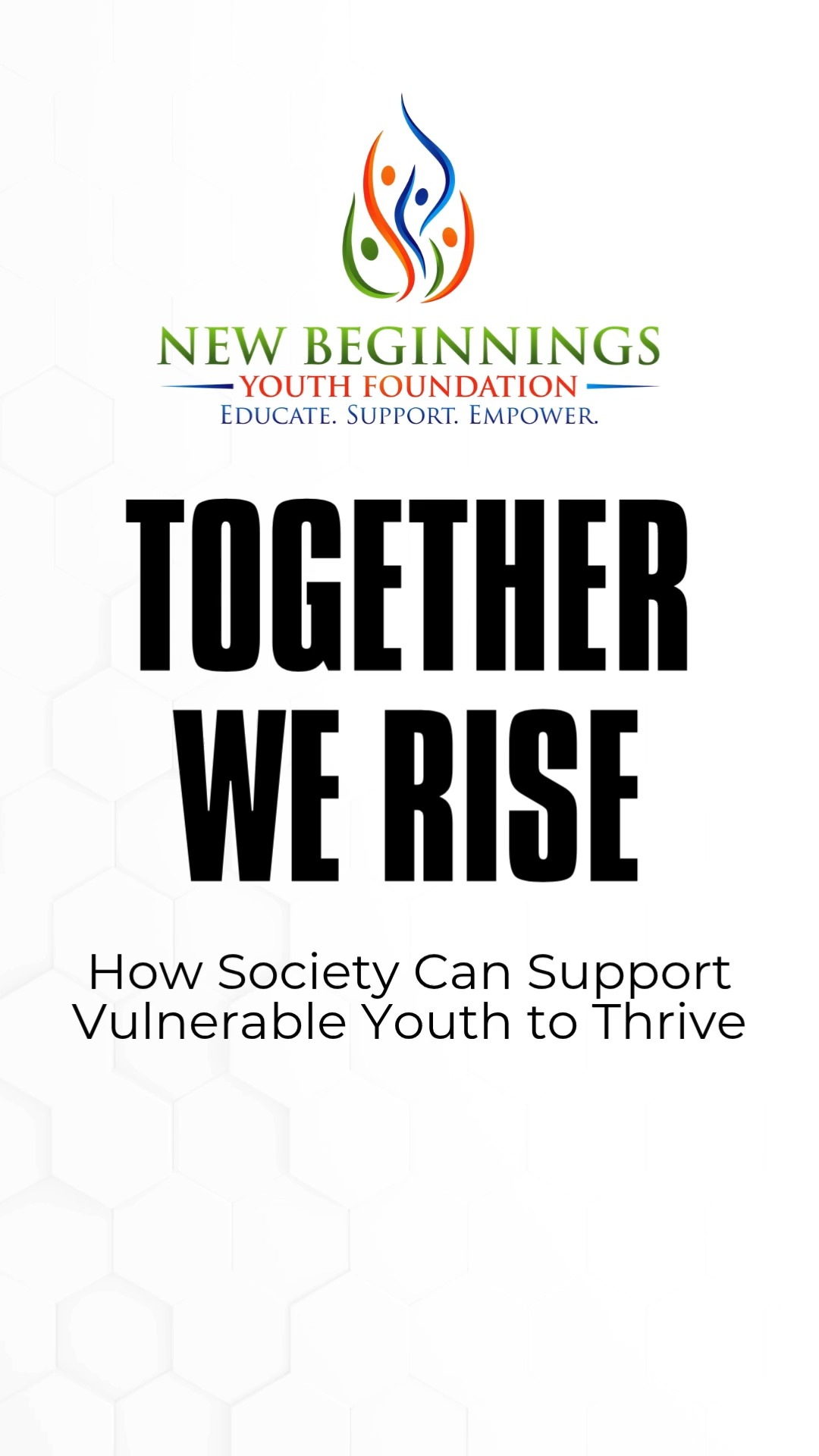 Every vulnerable young person has a story, a dream, and untapped potential.
With the right support, lives can be transformed, communities can be strengthened, and futures can be rewritten.
š„ Watch this story.
š Read the full article and learn how we can all play a part in helping vulnerable youth thrive.
š Link in bio.
#TogetherWeRise #NBYF #YouthEmpowerment #VulnerableYouth #CommunityImpact #MentorshipMatters #EducationForAll #SocialImpact #YouthDevelopment #ChangingLives
