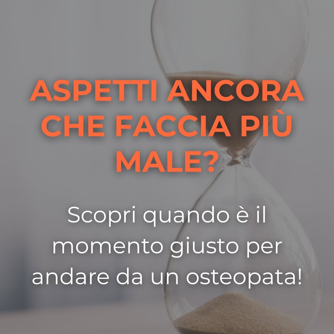 Aspettare che il dolore peggiori è una strategia.
Non sempre la migliore.
Molte persone arrivano in studio dopo mesi di rigidità, limitazioni o fastidi che avevano imparato a considerare normali.
Scorri il carosello e scopri alcuni segnali che il corpo potrebbe mandare molto prima del dolore.
📍Prati – Piazza Cola di Rienzo
📲 Puoi prenotare dal link in bio!