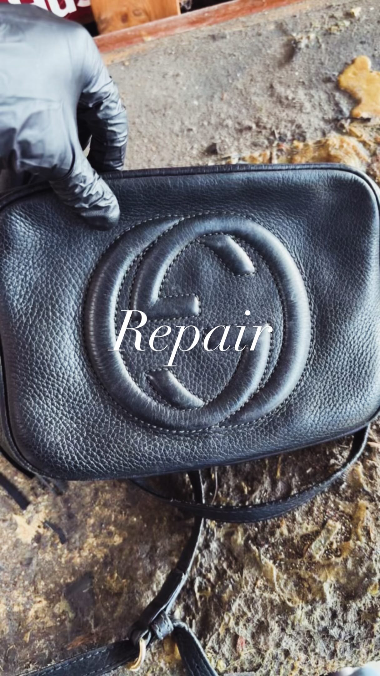 Repair a @gucci SoHo Disco bag with me! 🪡 🪩
#gucci #sohodiscobag #bagrepair #leatherwork #cobbler