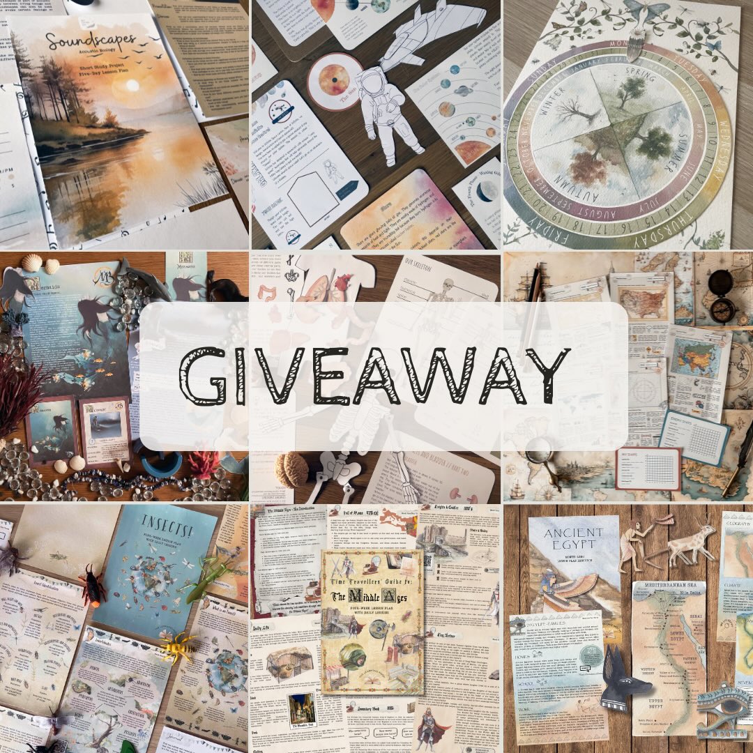 🛑 GIVEAWAY ENDED 🛑
🎉 Giveaway Time! 🎉
I haven’t done a giveaway in so long, so it’s definitely time for one!
.
The rules are simple:
✨ Tag a friend in the comments
✨ Let me know what your favourite topic has been to teach so far
.
The giveaway ends on 29th June, and there will be 3 winners:
🏆 1 x Everything Bundle
🏆 2 x 12 lesson plans of your choice
.
Good luck! 🎉 #giveaway #teachergiveaway #homeschoolgiveaway #homeschoolingmom #wildfeatheredu