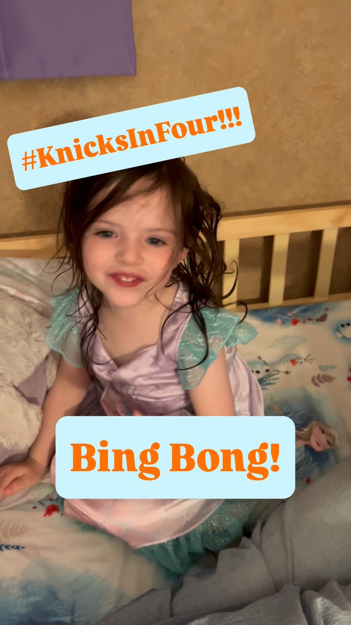 Of all the President/VP pairings to get pumped for, I was a little concerned that Margo was repping #NixonFord…
But when I realized she was saying #KnicksInFour, it all started to make more sense!
#BingBong!