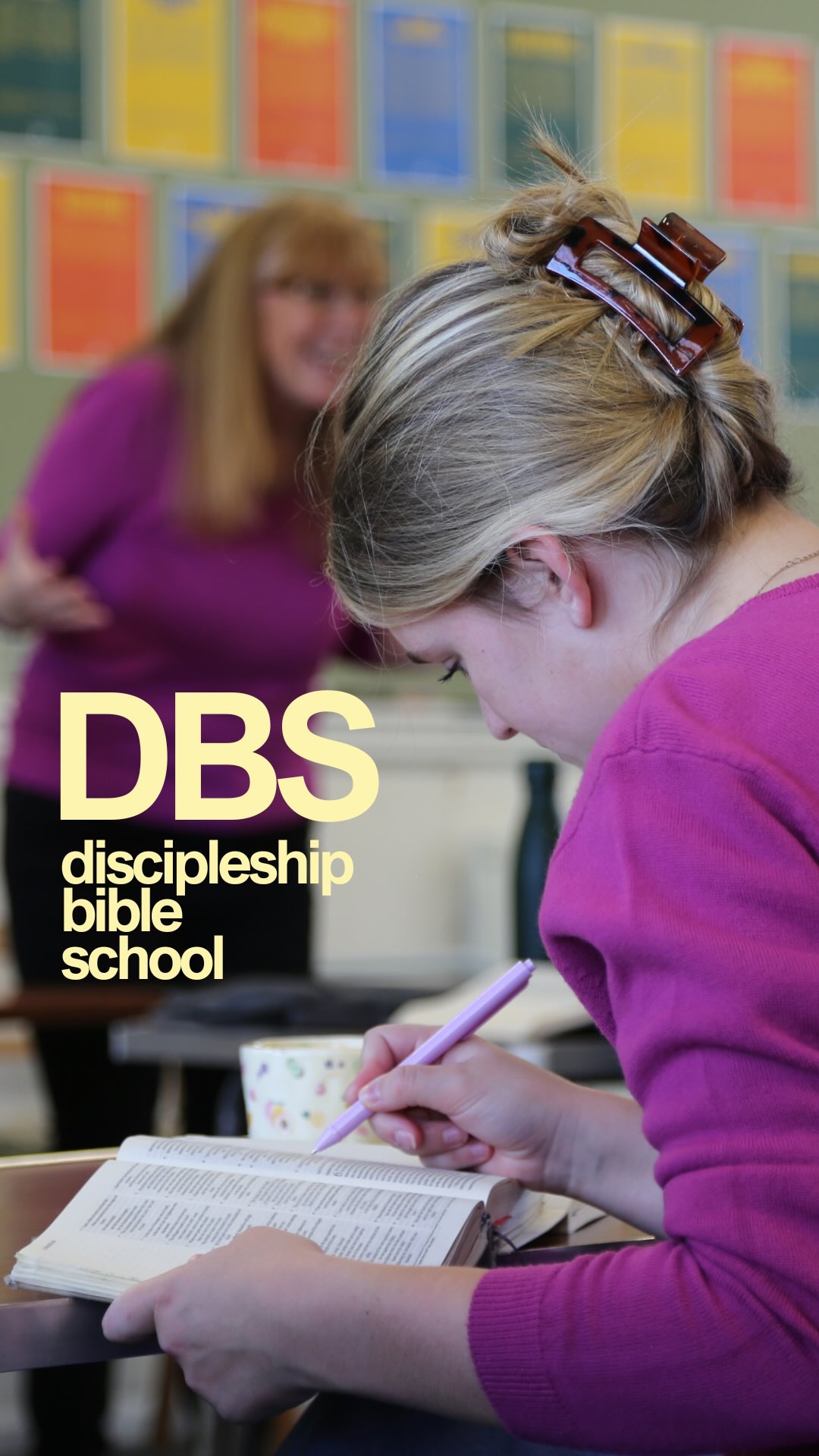 DBS happening in January 2027!! DM us with your questions or apply now through our website (link in bio)! 📖🙌🏼