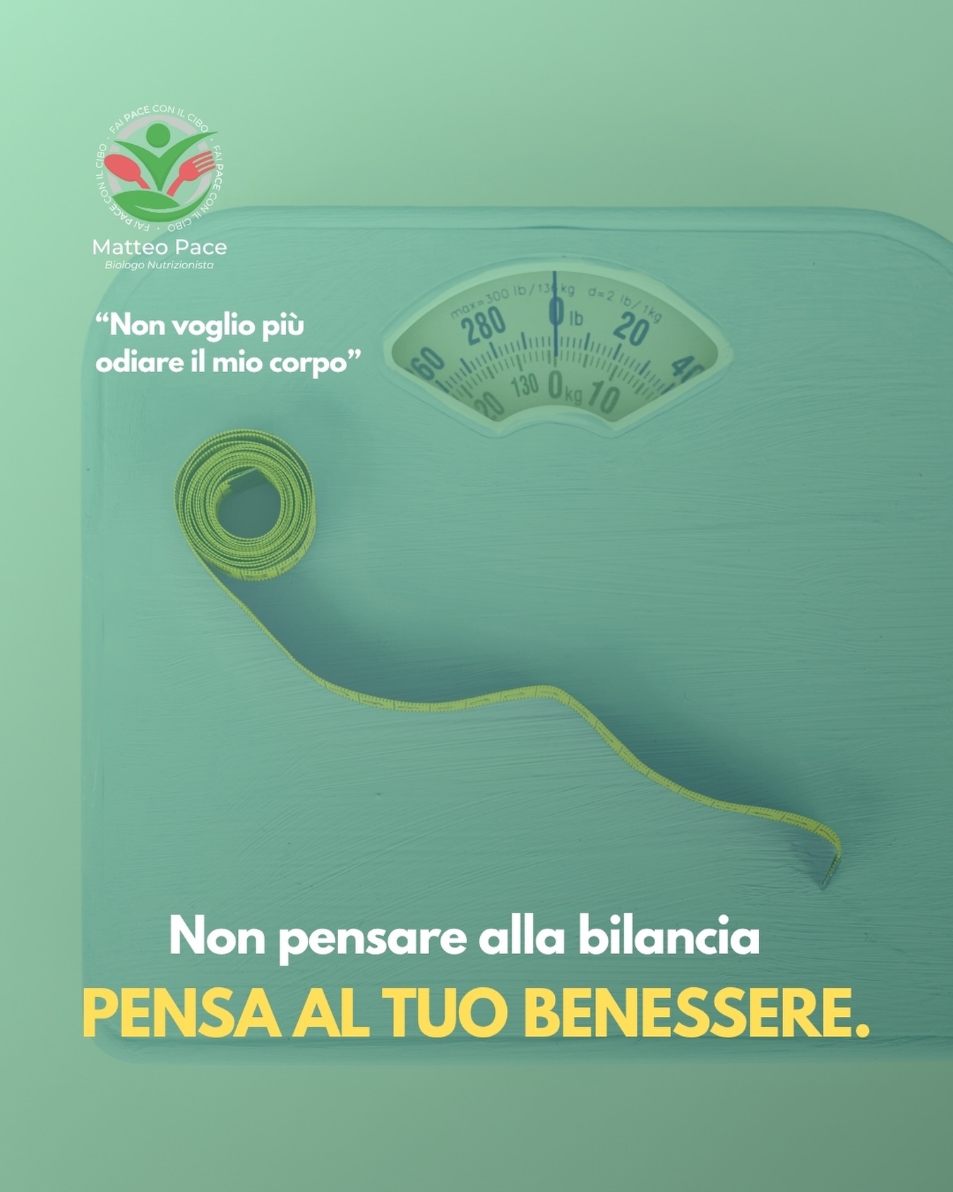 Questa frase è una delle più forti e sincere che sento dire dai miei pazienti ed è anche una delle più dolorose.
La bilancia, che spesso diventa un giudice spietato nel tuo bagno, è un falso profeta. Non misura la tua energia al risveglio, non misura la qualità del tuo sonno, non misura la tua forza o la tua vitalità e soprattutto, non misura la serenità che provi nel rapporto con il cibo. 🥗
Il benessere non è un numero su un display. È uno stato d’animo, costruito giorno dopo giorno sull’ascolto e sul rispetto di te stessa/o.
Quindi, ti propongo una sfida:
- non pensare alla bilancia ❌
- pensa al tuo benessere ✅
Fai pace con il cibo per fare pace con te stessa/o. Inizia oggi a nutrire non solo il tuo corpo, ma anche la tua serenità.
#matteopace #biologonutrizionista #faipaceconilcibo #bilancia #peso