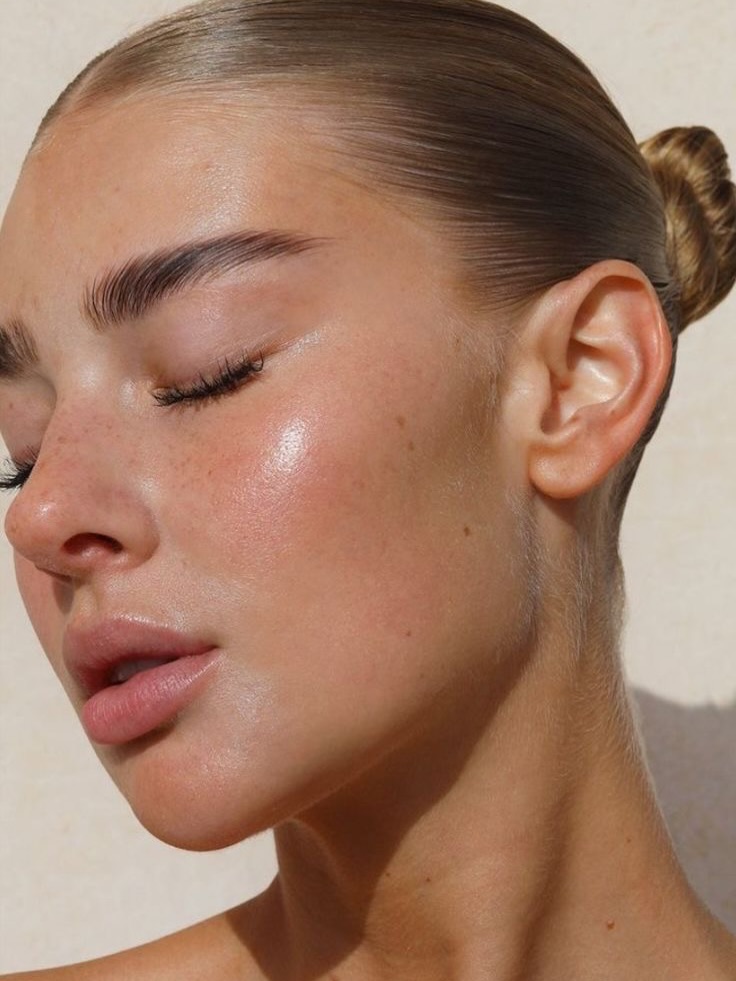 Clear, glass skin? It’s all from Love Your Skin products 🪞 #skincare #explore #vitamine