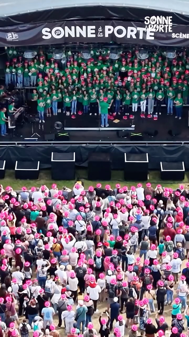 ⚡️💚 La chorale des collèges en live !!! 💚⚡️ @eureennormandie