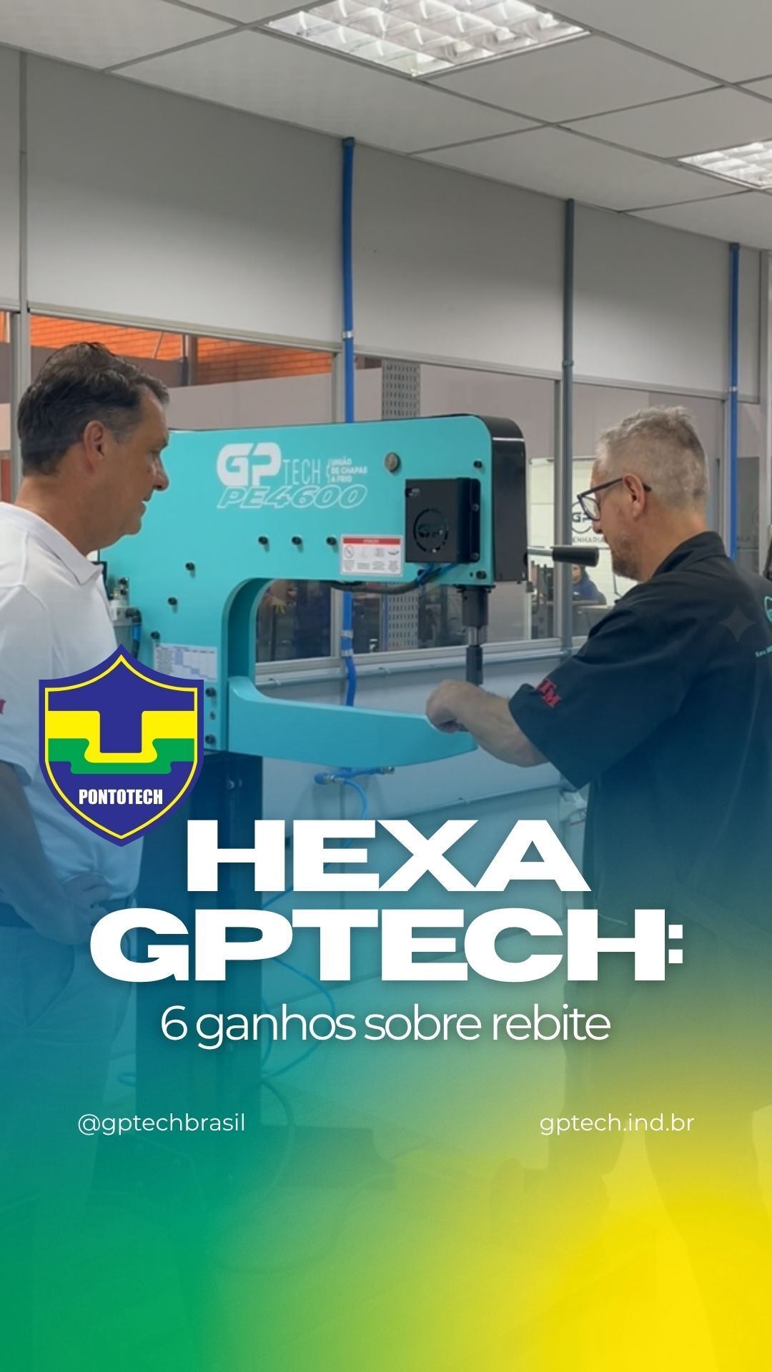 A GPTECH já conquistou o seu Hexa. São 6 ganhos reais ao eliminar o rebite da sua linha de produção. Sem furo, sem consumível, sem manutenção corretiva.
Apenas união por conformação MECÂNICA, com o PontoTech.
Fale com um especialista agora mesmo! (Link na Bio)
#PontoTech #GPTECH #HexaGPTECH #UniaoDeChapas #ConformacaoMecanica #UniaoAFrio #IndustriaInteligente