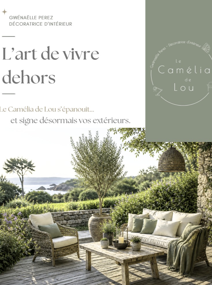 🌿 NOUVEAU : Mon accompagnement outdoor 🌿
Envie d’un extérieur facile à vivre ?
Je vous accompagne dans l’aménagement de vos espaces extérieurs, du choix du mobilier et de la décoration jusqu’à la conception complète de votre projet.
✨ Coup de Pouce : conseils déco & shopping mobilier
✨ Projet Complet : aménagement extérieur clé en main en collaboration avec un paysagiste et pisciniste !
Parce qu’un jardin, une terrasse ou un balcon sont de véritables pièces à vivre.
📩 Contactez-moi pour échanger sur votre projet.
#DecorationExterieure #AmenagementExterieur #Terrasse #Jardin #OutdoorLiving #Decoration #SaintBrieuc #CotesdArmor #cameliadelou