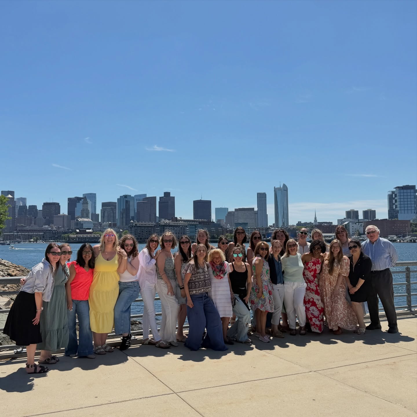 Our faculty and staff celebrated the end of another wonderful school year at @reelhouseboston this afternoon!🩵 Thank you to the Larner family for hosting us!!