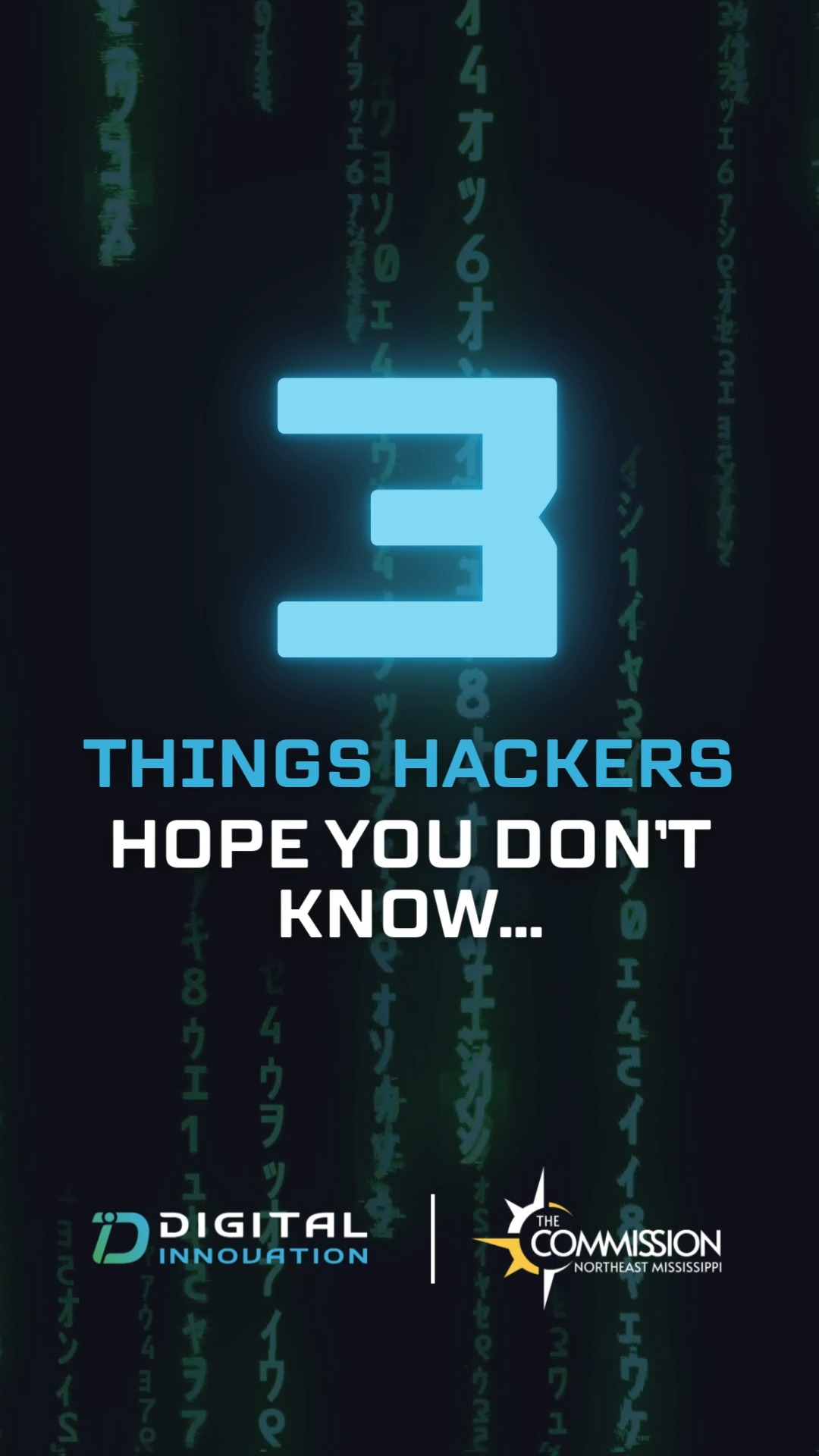 🚨 Hackers count on people overlooking the small stuff.
Join keynote speaker John Sileo at Digital Innovation 2026 as he shares real-world lessons on protecting your identity, data, and business in today’s digital landscape. He’s already made the mistakes, so you don’t have to!
Tag someone who needs these reminders and learn how to stay one step ahead.
🌐 Register for free: digitalinnovation.org
📆 September 29–30
📍 Cadence Bank Arena and Conference Center
-
#DigitalInnovation #DigitalInnovationMS #Innovate2026 #MyTupelo #NorthMississippi #TupeloMS #CyberSecurity #ArtificalIntelligence #TechSolutions #TechConference #FutureOfTech #TechInnovation #TechTuesdayTips #CyberThreatPrevention #HackAwareness #StaySafeDigital #JohnSileo #PhishingTechniques #StopPhishing