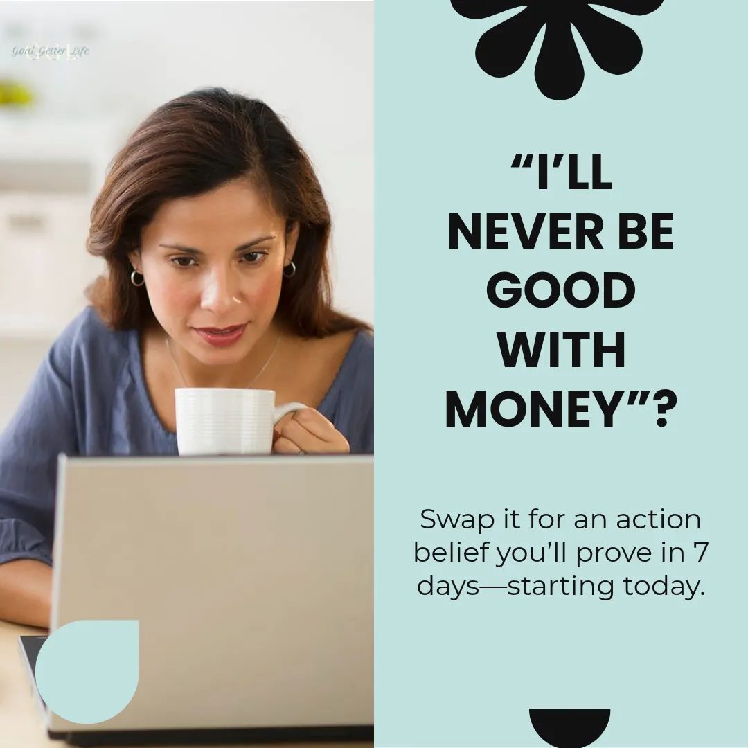 “I’ll never be good with money”? | Swap it for an action belief you’ll prove in 7 days—starting today. 💛
We all have money thoughts we repeat until they feel like truth. This week, we’re doing a quick rewrite—one sentence at a time.
Try the “Money Belief Swap” challenge:
1) Write your usual money thought (the one that shows up automatically).
2) Replace it with an action-based belief you can prove this week.
3) Pair it with one small habit (calendar it, set a reminder, make it real).
Example swap:
“I’ll never be good with money” → “I’ll review my spending every Sunday for 10 minutes.”
Because we’re not just managing money—we’re changing the story it tells us. 🙌
Share your new sentence in the comments so we can cheer you on.
Subscribe to our newsletter for uplifting insights
#MoneyMindset #PersonalDevelopment #IntentionalLiving #HealthyHabits #GrowthMindset