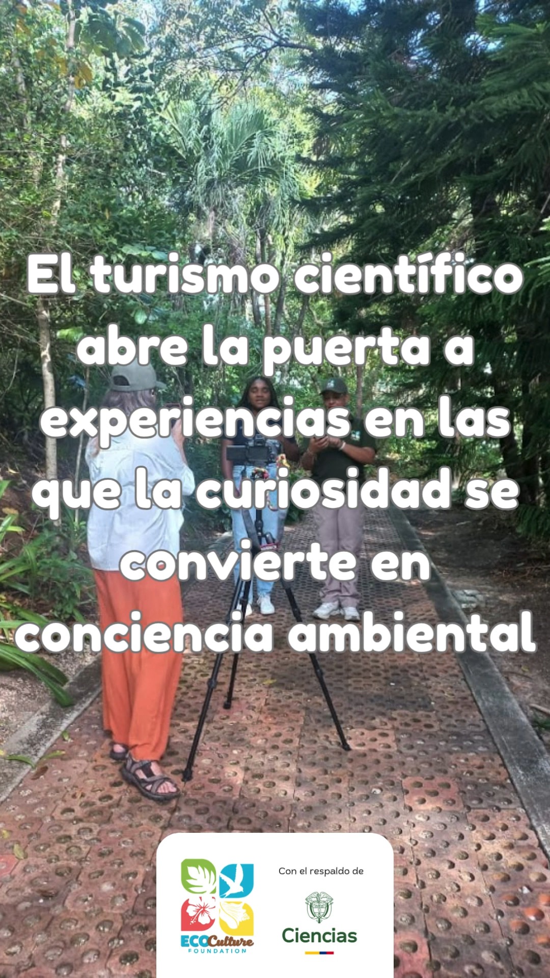 Comprender la naturaleza es el primer paso para protegerla.
Cada experiencia nos acerca a los ecosistemas que hacen posible la vida.