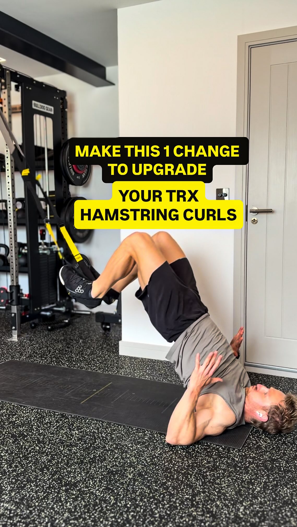 Upgrade Your TRX Hamstring Curls ๐ฅ
A small change to your hip height will make ALL the difference with your hamstring activation ๐
By focussing on the hip drive, creating a straight line from your ankle, hip & shoulder at the top point will increase the range of motion in your curl, leading to stronger, longer hamstrings ๐ช
Drag your heels into your bum and feel those hammies burn ๐ฅ
Add extra elevation using your elbows by driving them down into the ground to leverage even more height โฌ๏ธ
Have you tried this hamstring variation yet? Let me know below ๐
#trx #trxworkout #hamstringworkout
