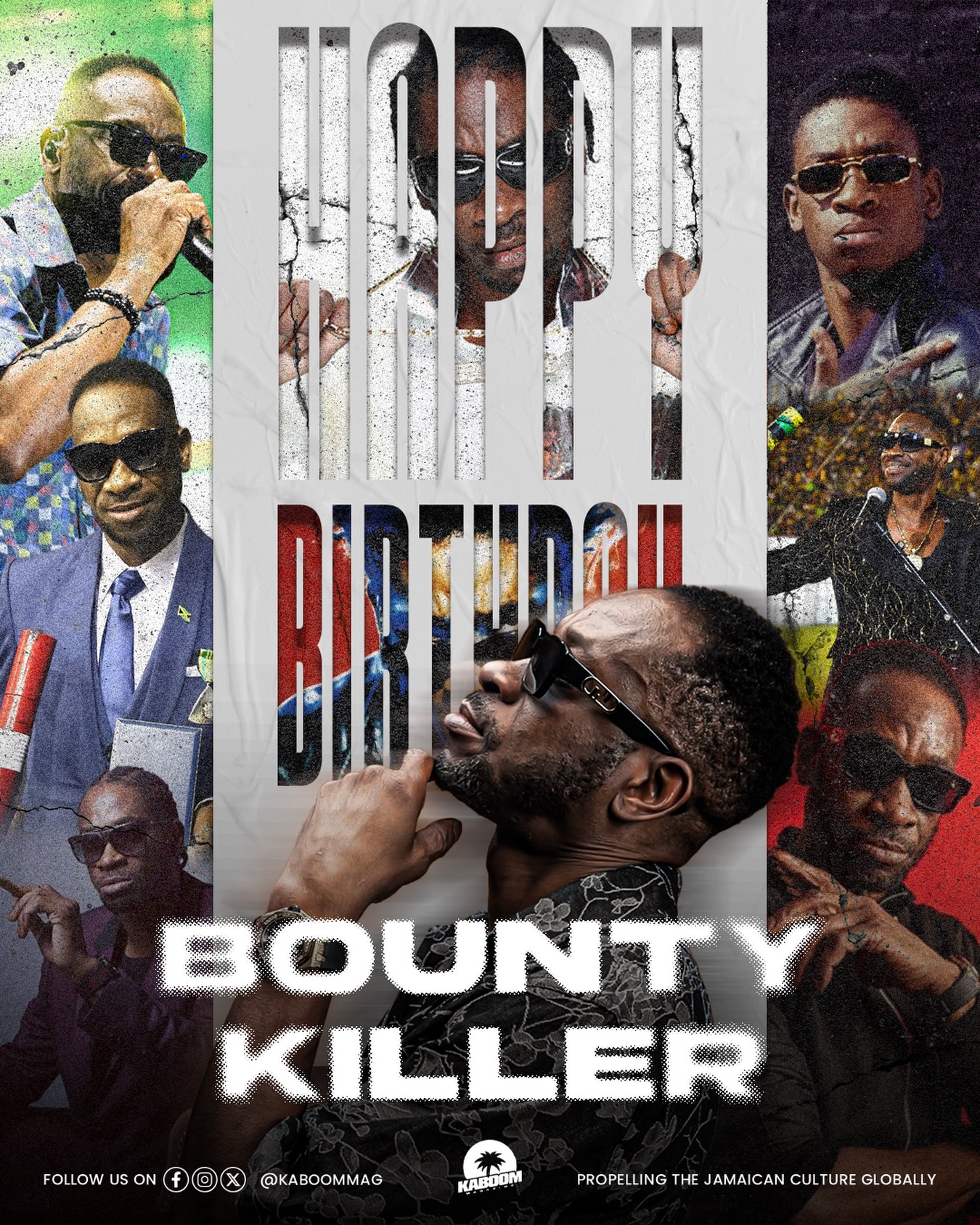 Today we celebrate the birth of a Great, the Godfather of modern day Dancehall as we see it and a living legend, the Warlord himself Mr. Rodney Price @grunggaadzilla 🎂🎉
Show some love in the comments below ⬇️
#kaboommag #kaboommagazine