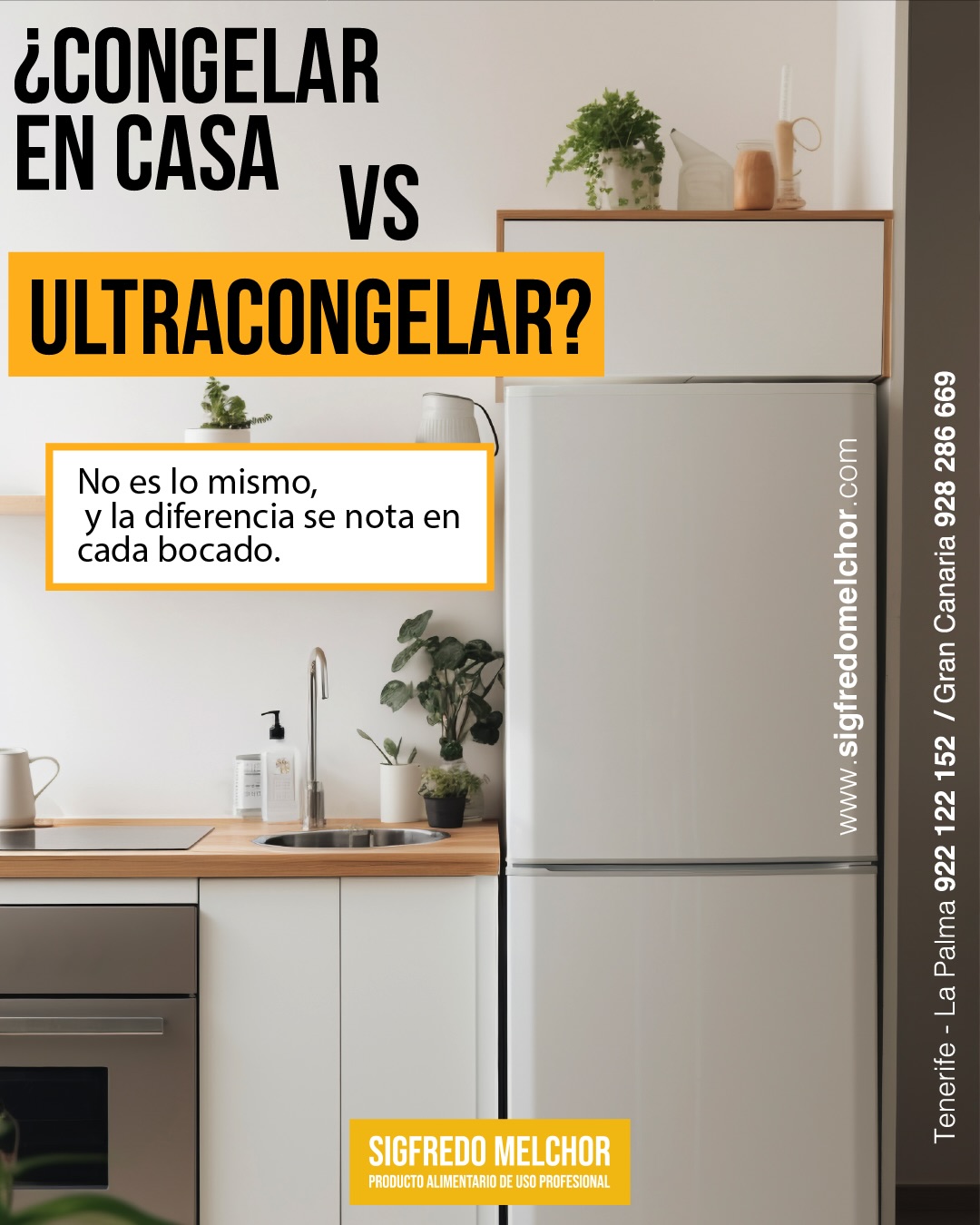 La calidad no se congela. Se conserva.
En Sigfredo Melchor utilizamos la ultracongelación para garantizar que cada producto llegue a nuestros clientes con las máximas garantías de sabor, textura y frescura.
Porque congelar no es lo mismo que ultracongelar.
#PanaderíaProfesional #Ultracongelación #CalidadAlimentaria #PanCongelado #Hostelería FoodService