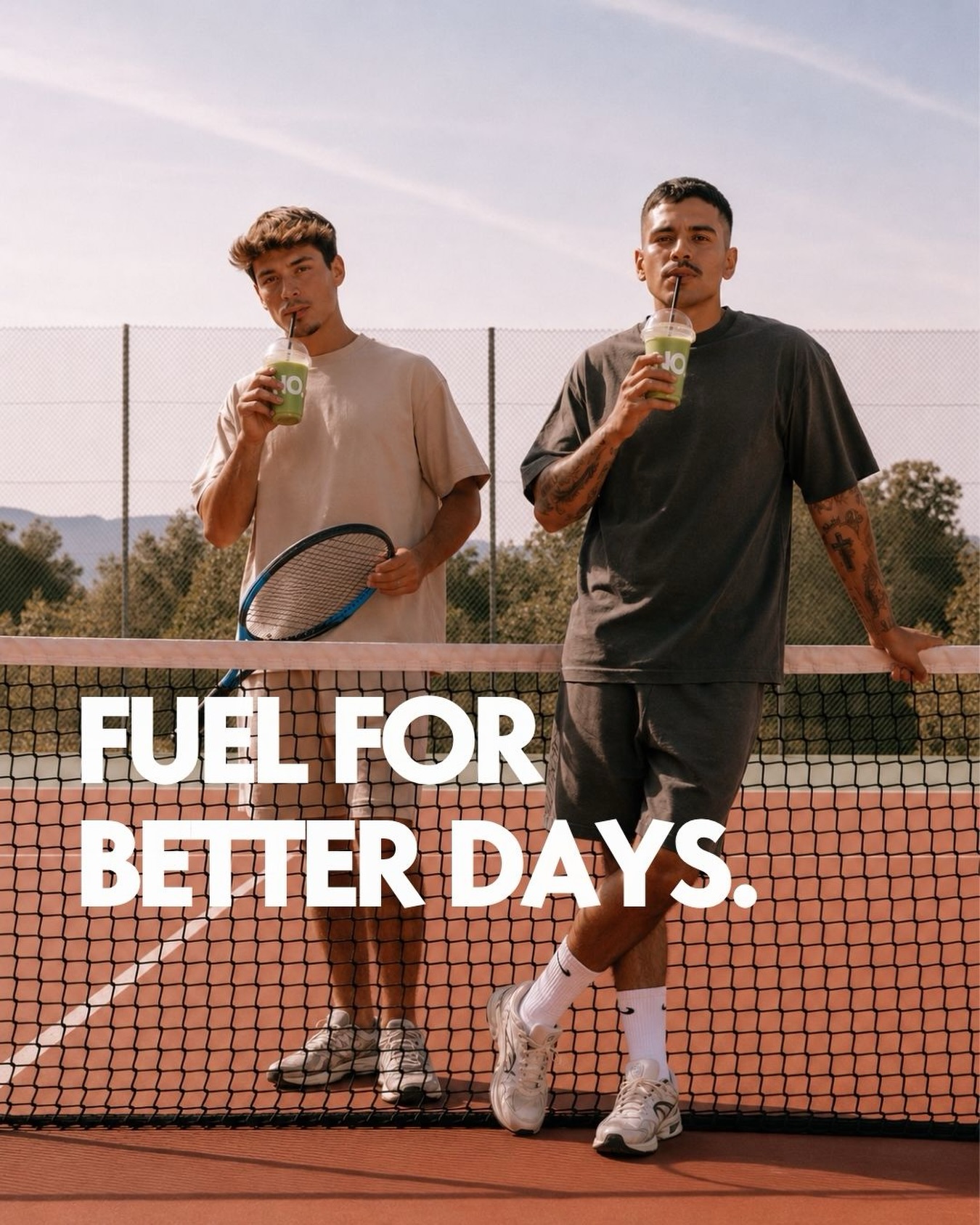 Fuel for better days. 🩵🔋