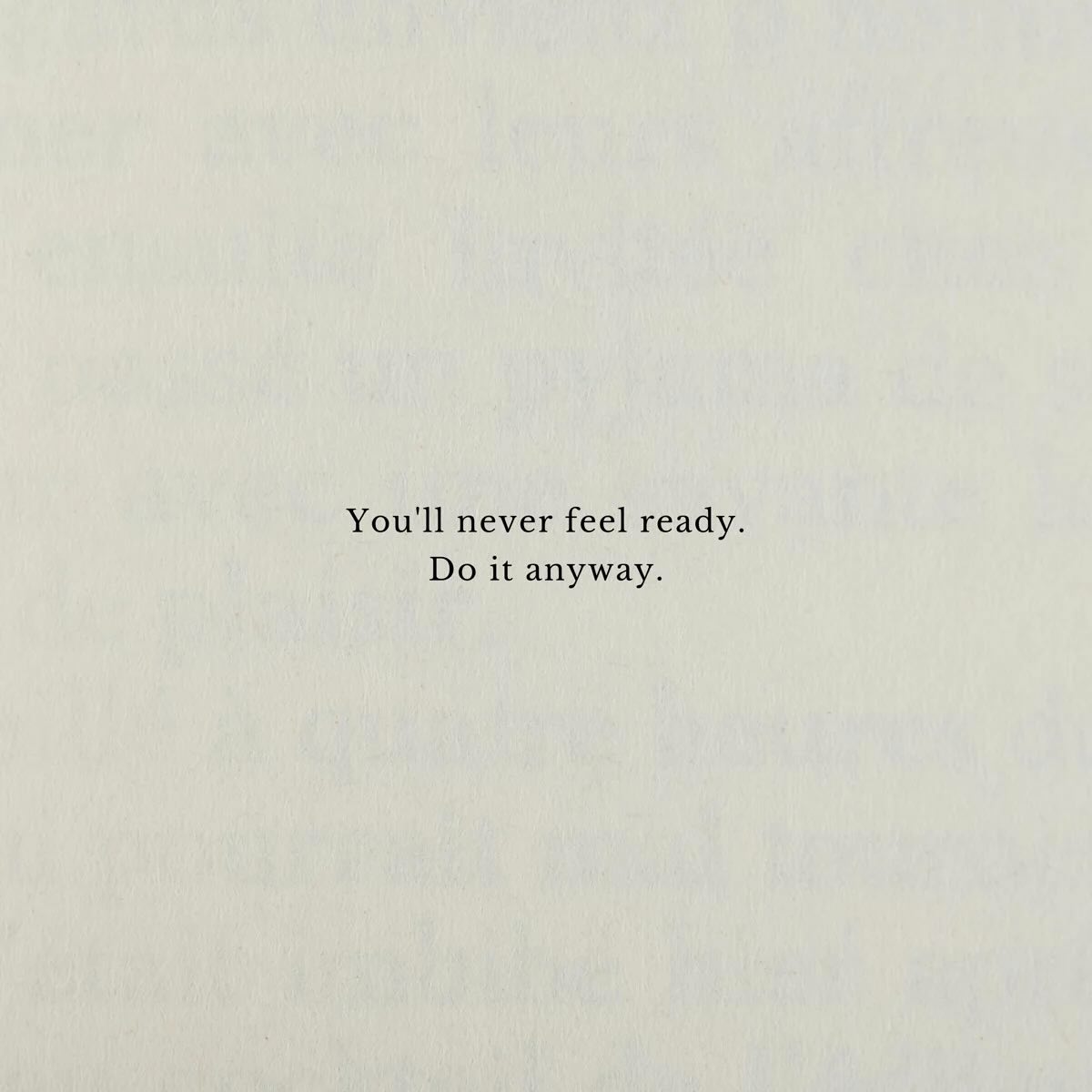 mood... 💭
INSPIRATION
QUOTE
BEREADY