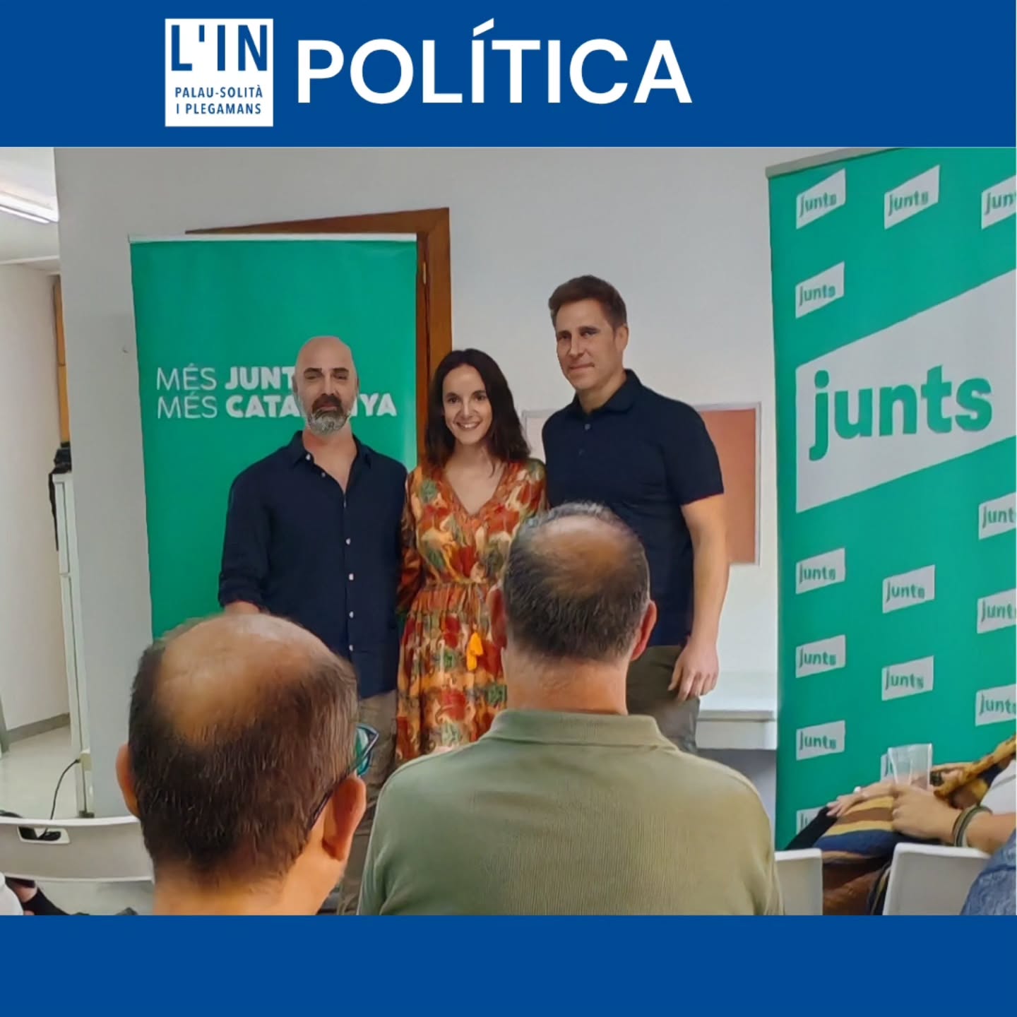 ELECCIONS MUNICIPALS. Junts per Palau-solità i Plegamans presentarà qui ha de ser cap de llista per les municipals del 2027 el pròxim 16 de setembre. Així ho han comunicat en una nota de premsa després que els militants de la formació van ratificar l'única candidatura que es va presentar, el passat dimarts. La formació va destacar el clima d’unitat i compromís que es va viure durant la jornada, en què es va posar en valor el treball col·lectiu i el projecte de futur per al municipi. Tot i la rellevància de la decisió, el nom de la persona escollida es vol mantenir en reserva fins al 16 de setembre, data en què es va fer la presentació pública oficial.
L’acte va comptar amb les intervencions del president de Junts per Palau, Joan Payola, que va subratllar la solidesa del projecte; de l’actual regidor de la formació, Ovidi Popescu, que va fer balanç de la feina feta i va apuntar els reptes de futur; i també de la presidenta comarcal de Junts, Núria Ramon.
@juntsperpalausolitaiplegamans @ajpalauplegamans #Palausolitaiplegamans #Psip