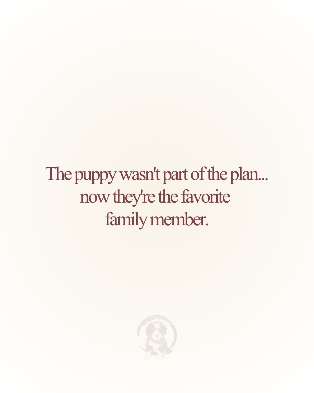 Funny how the best things in life are often the ones we never planned for 🐶
One little puppy later, and the whole family can't imagine life without them.