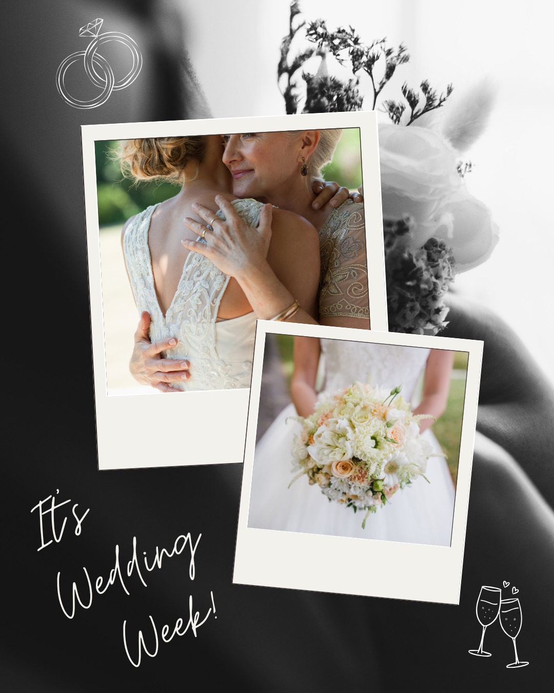It's finally here! In honor of the big week, I won't be posting any blogs or recipes.
Be sure to check back in next week when I am sure I will have plenty to share!
#MOB #WeddingWeek #Blessed #FiftyandSeasoned