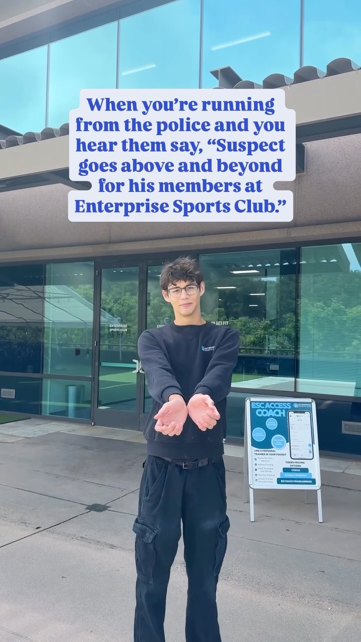 We always try our best to go above and beyond for our members here at Enterprise Sports Club! 😁
If you’re interested in learning more about our club make sure to give us a call or check out our website!
➡️ enterprisesportsclub.com
➡️ (831) 920-0912
.
.
.
#gym #fitnessfirst #gymhumor #santacruz #scottsvalley
