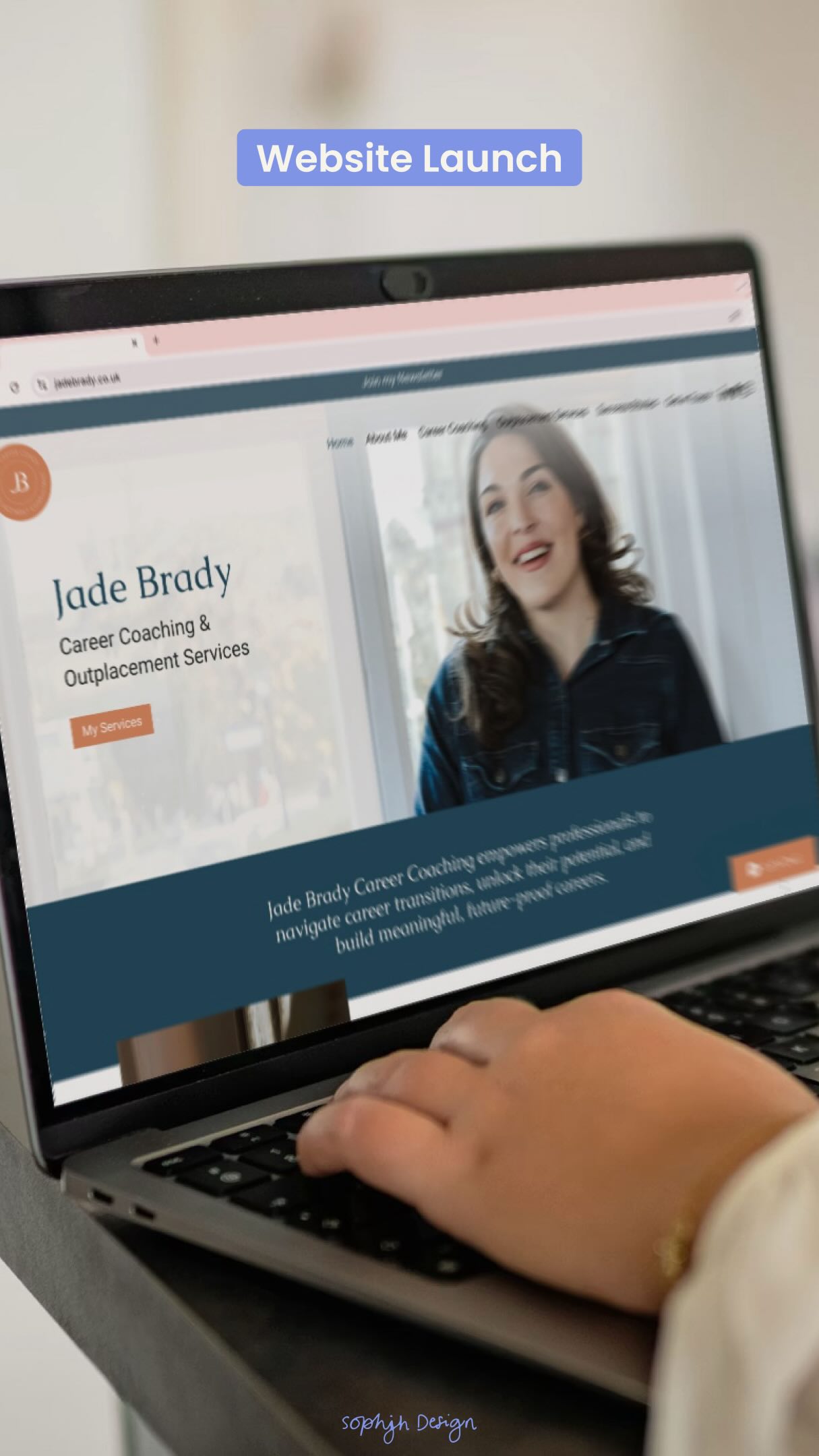 Sharing Jade Brady Career Coaching’s website on the grid ⭐️
Combining Jade’s accreditations, Career Coaching Programmes and Outplacement Services - Jade’s website helps to guide anyone searching for a job, or looking for their next move, to navigate career transitions.
Jade already had a brand mark in place, but I developed this to create a complete brand identity ✨ introducing a colour palette and fonts which resonated with the JB Career Coaching brand.
If you’re ready to build your online space, let’s chat ☺️
#wixwebsitedesigner #squarespacewebsitedesigner #careercoachwebsite #websitedesigneryork