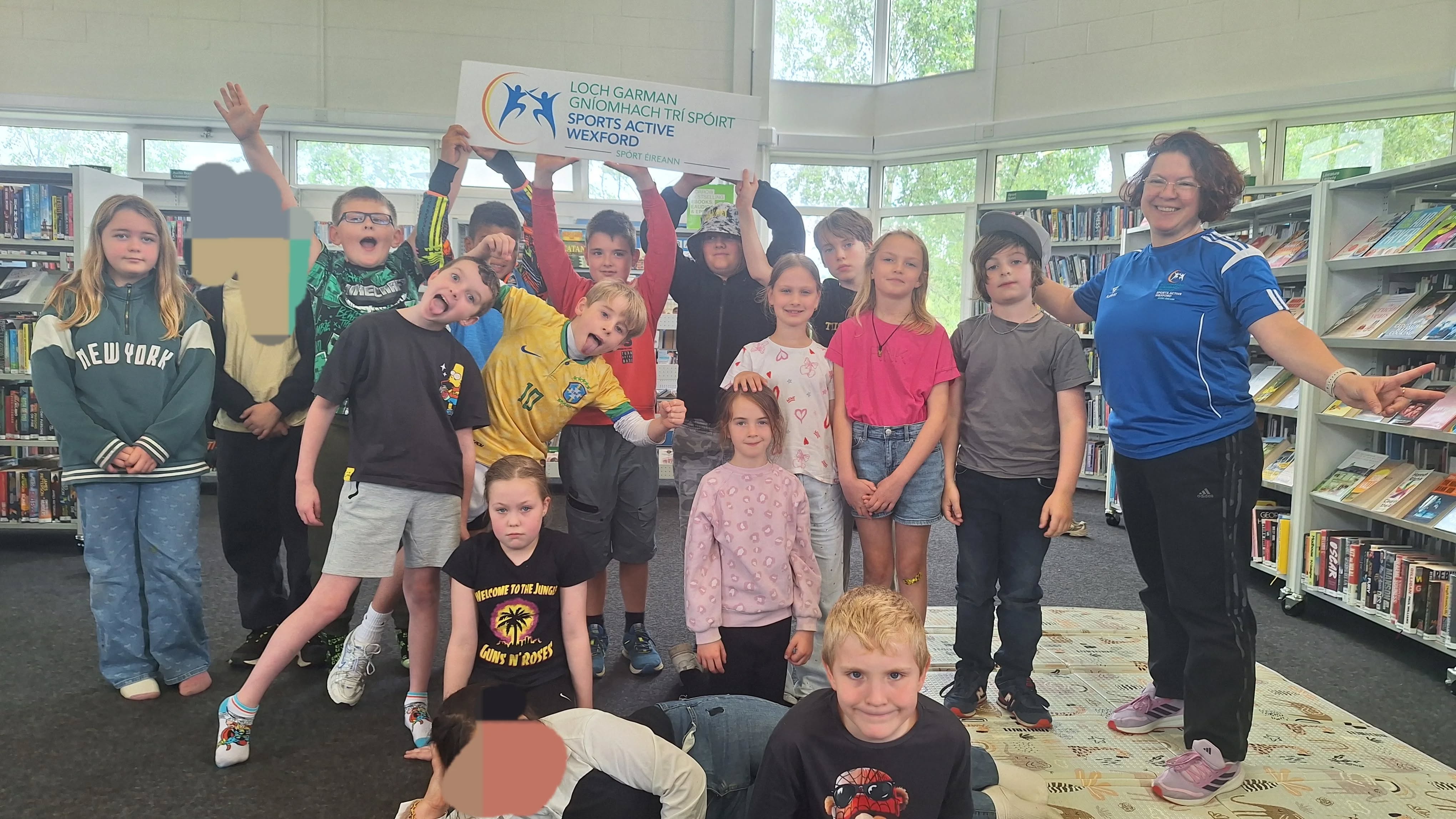 Thank you so much to @sportsactivewexford for having us the last few weeks!🎉
We thoroughly enjoyed all the activities.
Today they read The Twits and did some drawing activities. They finished off the day with some gymnastics.
We had a brilliant few weeks. Thank you so much again!! 🌟🌞🌞