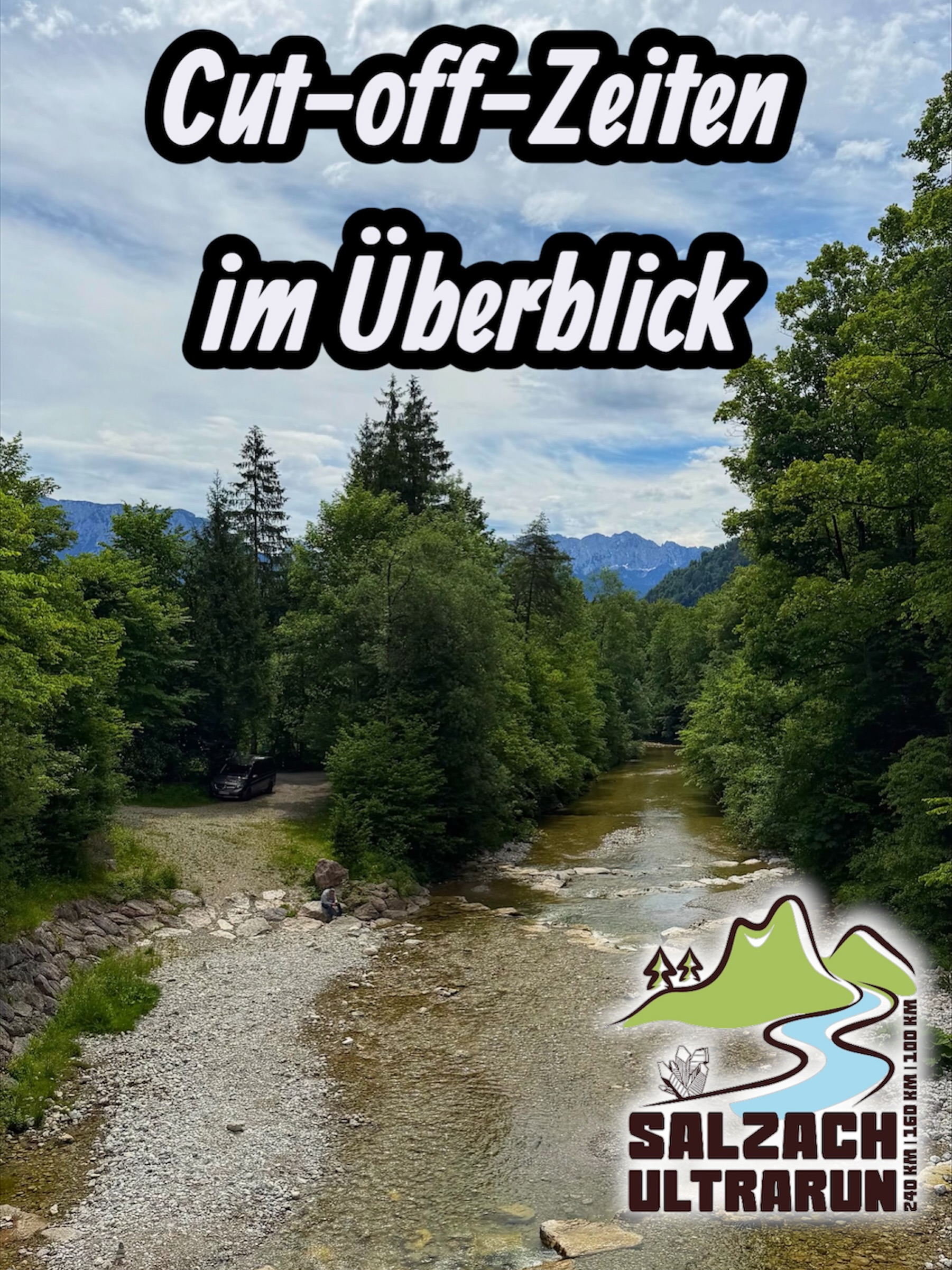 🏃♀️✨ Wichtige Infos zu den Zeitlimits beim Salzach Ultra Run 2026 ✨🏃♂️
Gute Nachrichten für alle Teilnehmerinnen und Teilnehmer: Beim Salzach Ultra Run 2026 gibt es keine klassischen Cut-off-Zeiten, an denen ihr aus dem Rennen genommen werdet. 💪
Die angegebenen Zeiten an den Verpflegungspunkten dienen lediglich als Schließzeiten. Nach diesen Zeitpunkten werden die Verpflegungspunkte abgebaut und sind nicht mehr besetzt. Wer einen Verpflegungspunkt später erreicht, bleibt selbstverständlich weiterhin im Rennen. 😊
Bitte beachtet jedoch: Ab diesem Zeitpunkt müsst ihr euch eigenständig bzw. über eure Crew versorgen. 🚗🥤
🏁 Zielschluss für alle Distanzen ist Sonntag, der 26.07.2026 um 21:00 Uhr.
⏱️ Gesamt-Zeitlimits Salzach Ultra Run 2026:
• SUR240: 38 Stunden
• SUR240 Staffel: 38 Stunden
• SUR160: 28 Stunden
• SUR100 Nightrun: 21 Stunden
• SUR100: 16 Stunden
Unser Motto bleibt: Solange ihr unterwegs seid und das Ziel innerhalb des Zeitlimits erreicht, seid ihr im Rennen! 🔥
Egal ob ihr um die Spitzenplätze kämpft oder euch euren persönlichen Ultratraum erfüllt – wir freuen uns darauf, euch auf der Strecke zu begleiten. ❤️🏃♀️🏃♂️
#SalzachUltraRun #SUR2026 #Ultrarunning #Running #LaufenVerbindet