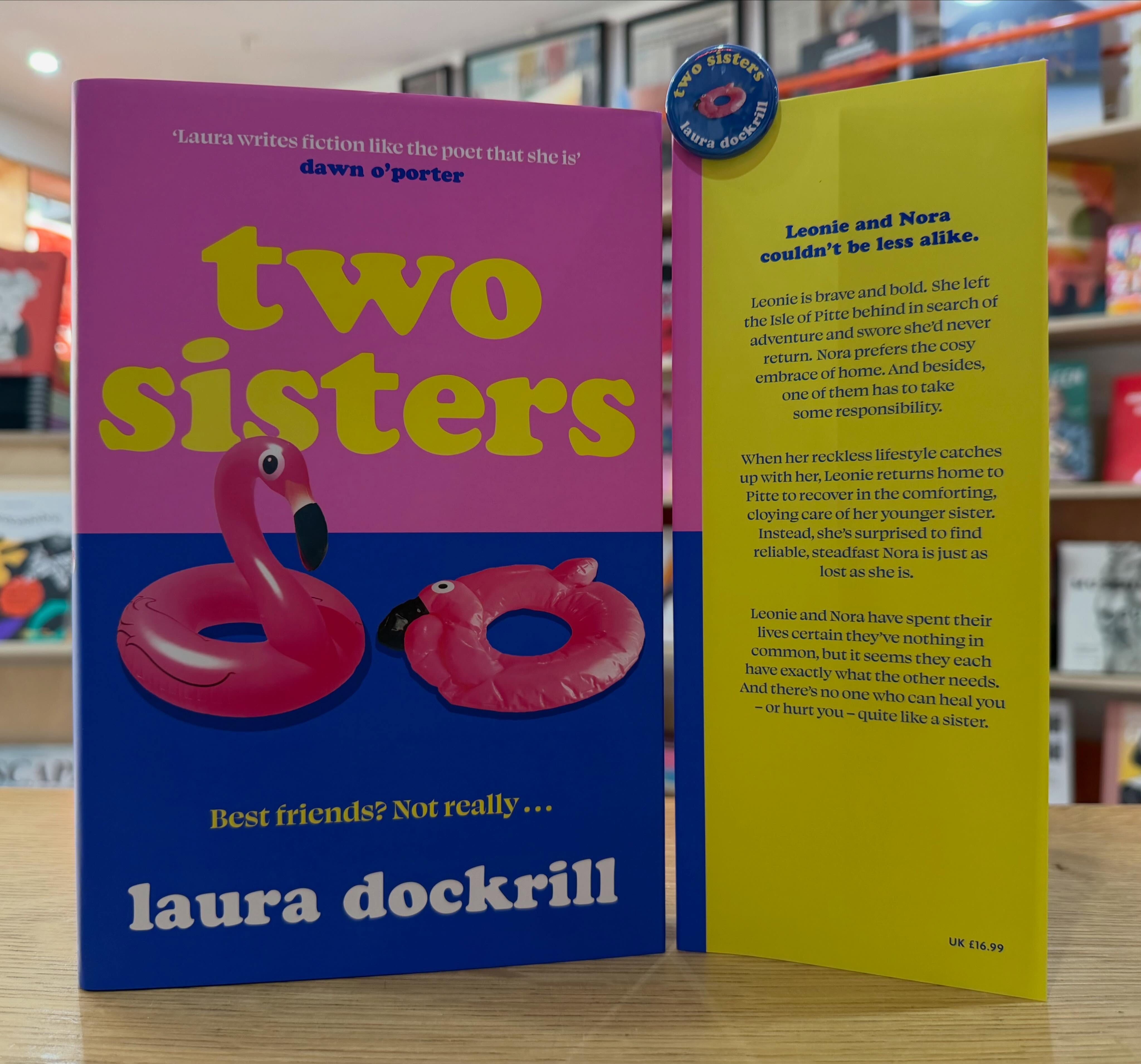 Two Sisters (now with matching circular pointy fings to attach to your clothes or bag. Or lose. Or just stick in a drawer) - £16.99
@lauraleedockrill