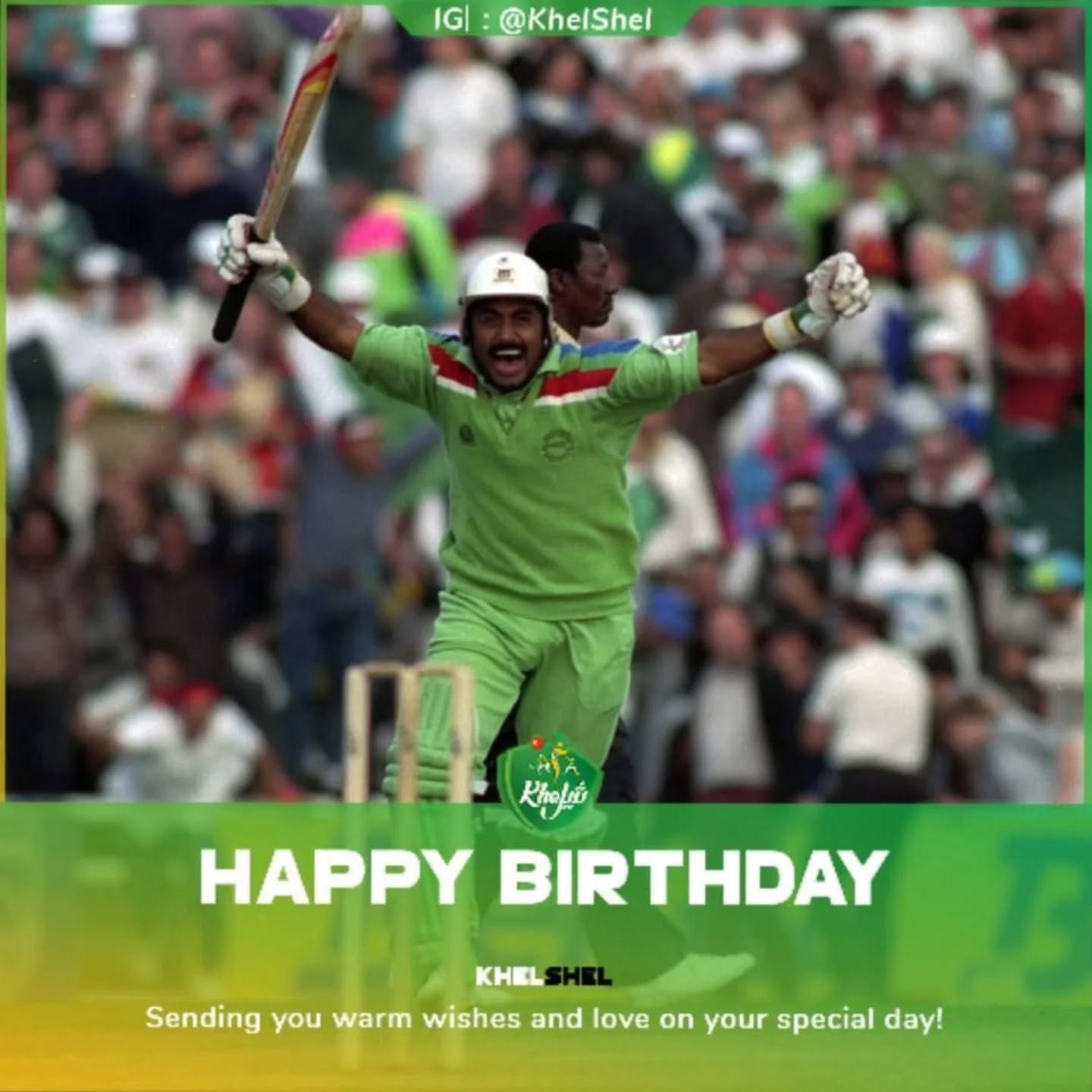 He is Pakistan's top run scorer in #CWC,
1992 World Cup winner,
Youngest player to score double hundred in Test at the age of 19 years & 140 days,
Remembered for hitting Sharjah six.
Happy Birthday Javed Miandad 🎂
#Cricket | #Pakistan | #Karachi | #JavedMiandad | Birthday