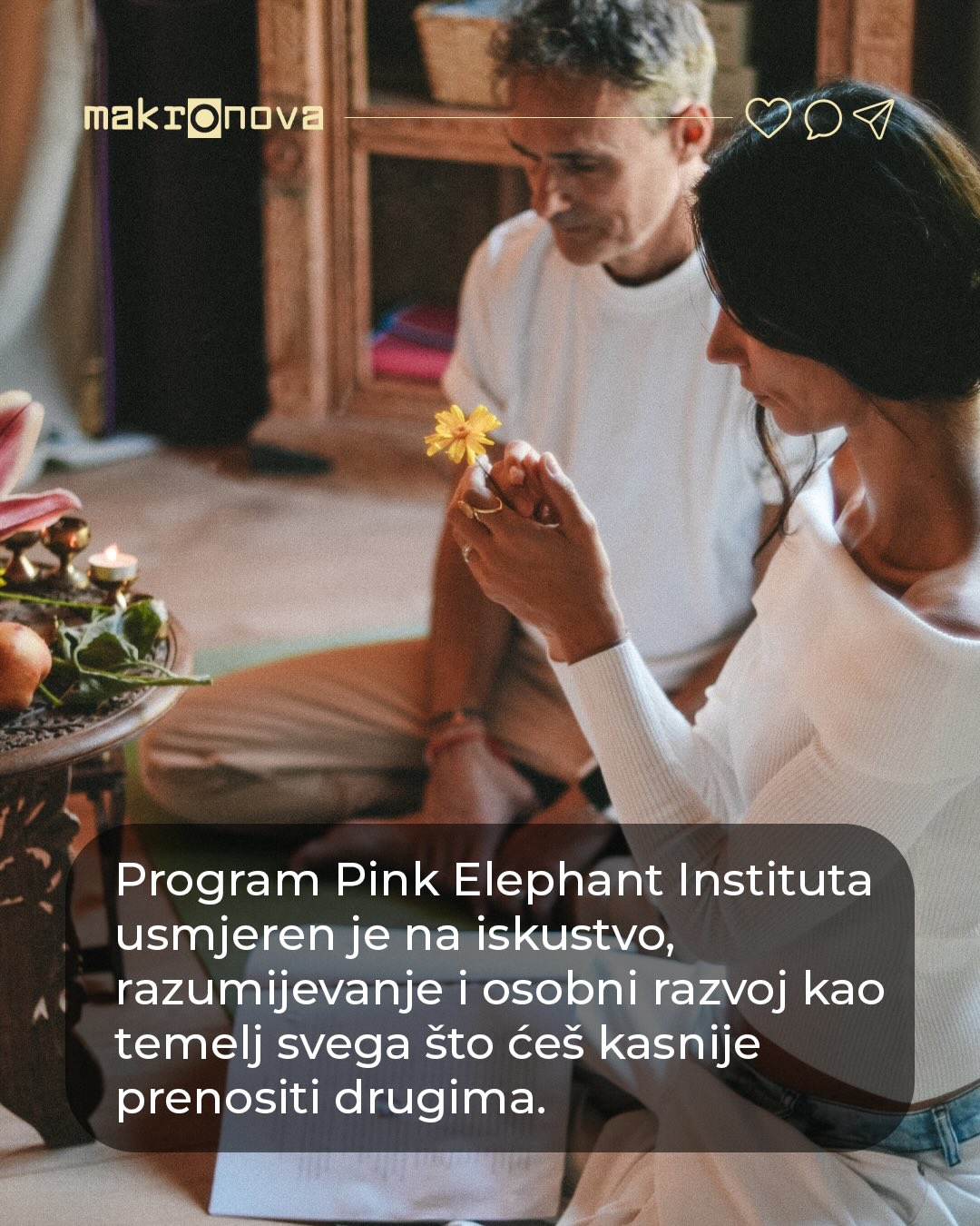 Pink Elephant Institute – jednogodišnji edukacijski yoga program
Ovaj program je za tebe ak:
– želiš dublje razumjeti yogu, ne samo vježbati
– tražiš spoj tradicije i suvremenog pristupa
– želiš razviti vlastitu praksu prije nego počneš podučavati
– imaš spremnost na kontinuitet i posvećenost
Ako se prepoznaješ, možda je ovo upravo tvoj sljedeći korak.
Više infomacija: https://www.makronova.com/edu-yoga
Foto: Lorina Duić
#PinkElephantInstitut #YogaEdukacija #YogaProgram #YogaTeacherTraining #YogaUčitelj