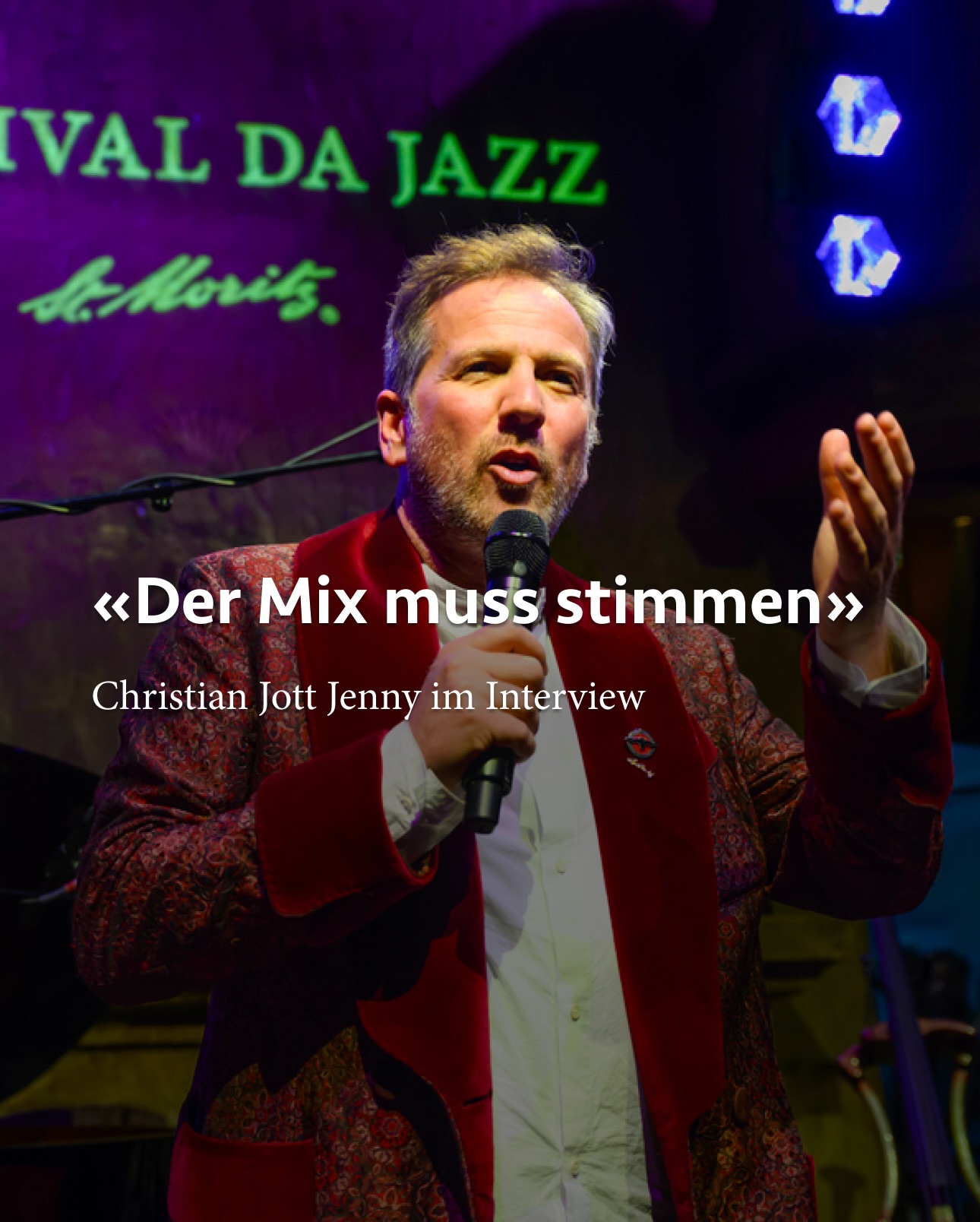 «Der Mix muss stimmen» @christianjottjenny_official im Interview mit der @nzz
Das ganze Gespräch gibt es auf nzz.ch
