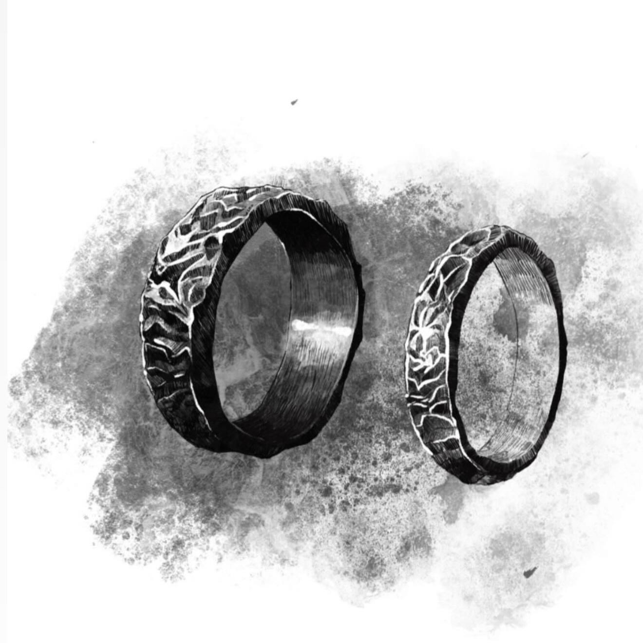 Celebrating love today
Turning sketches into symbols meant to last. Always grateful to give form to the symbols of your stories.
Custom-made wedding bands in 18k yellow and white gold.
💌DM for informations